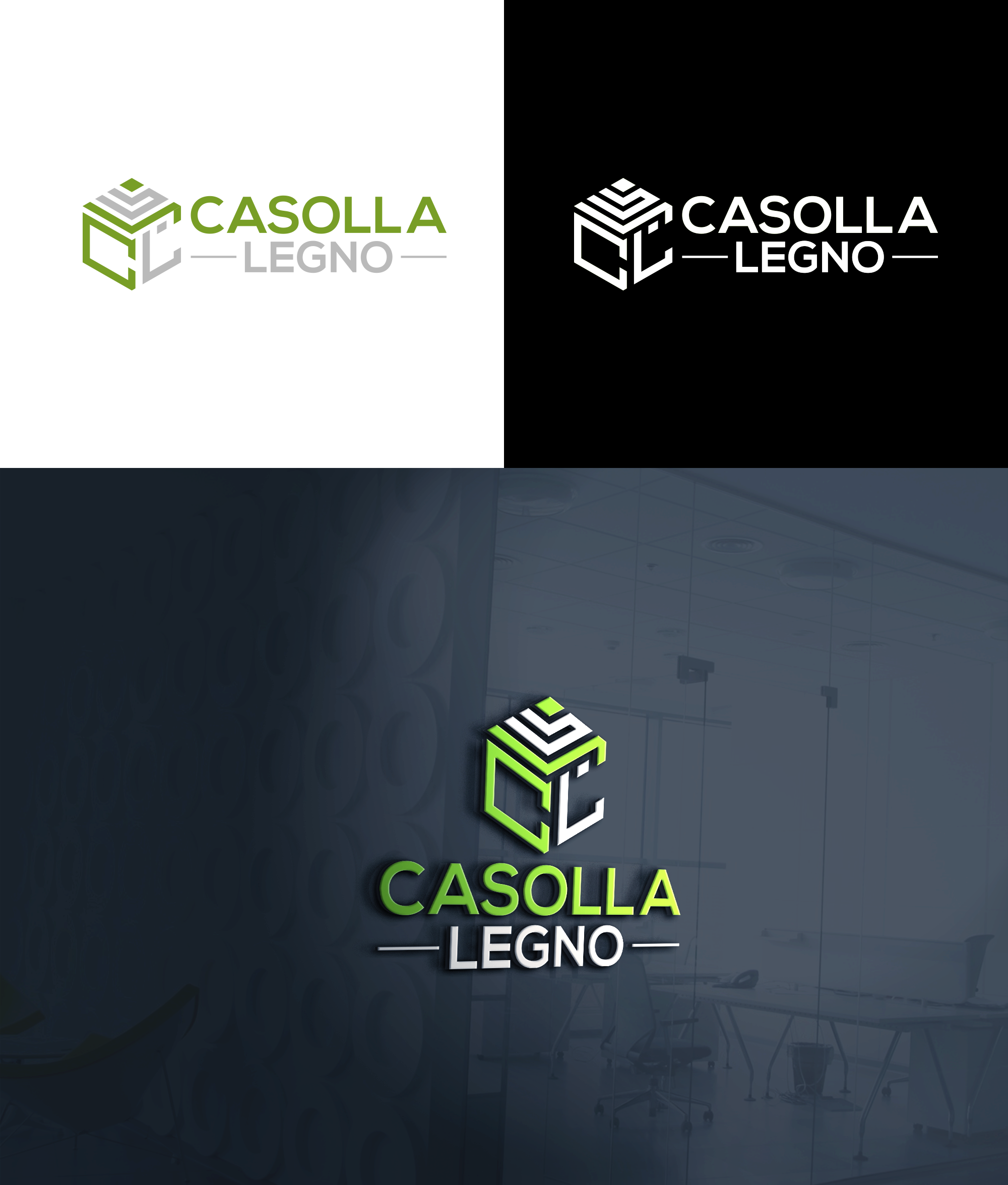 Logo Design by RA-bica for Casolla Legno Srl | Design #31710392