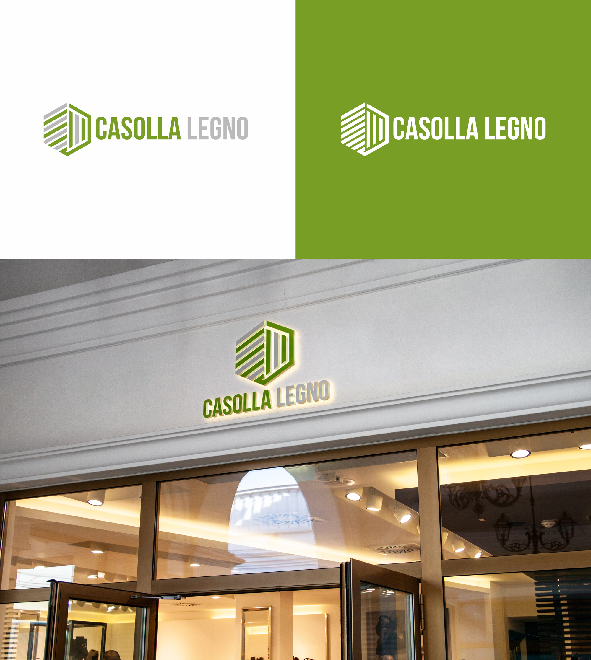 Logo Design by RA-bica for Casolla Legno Srl | Design #31710393