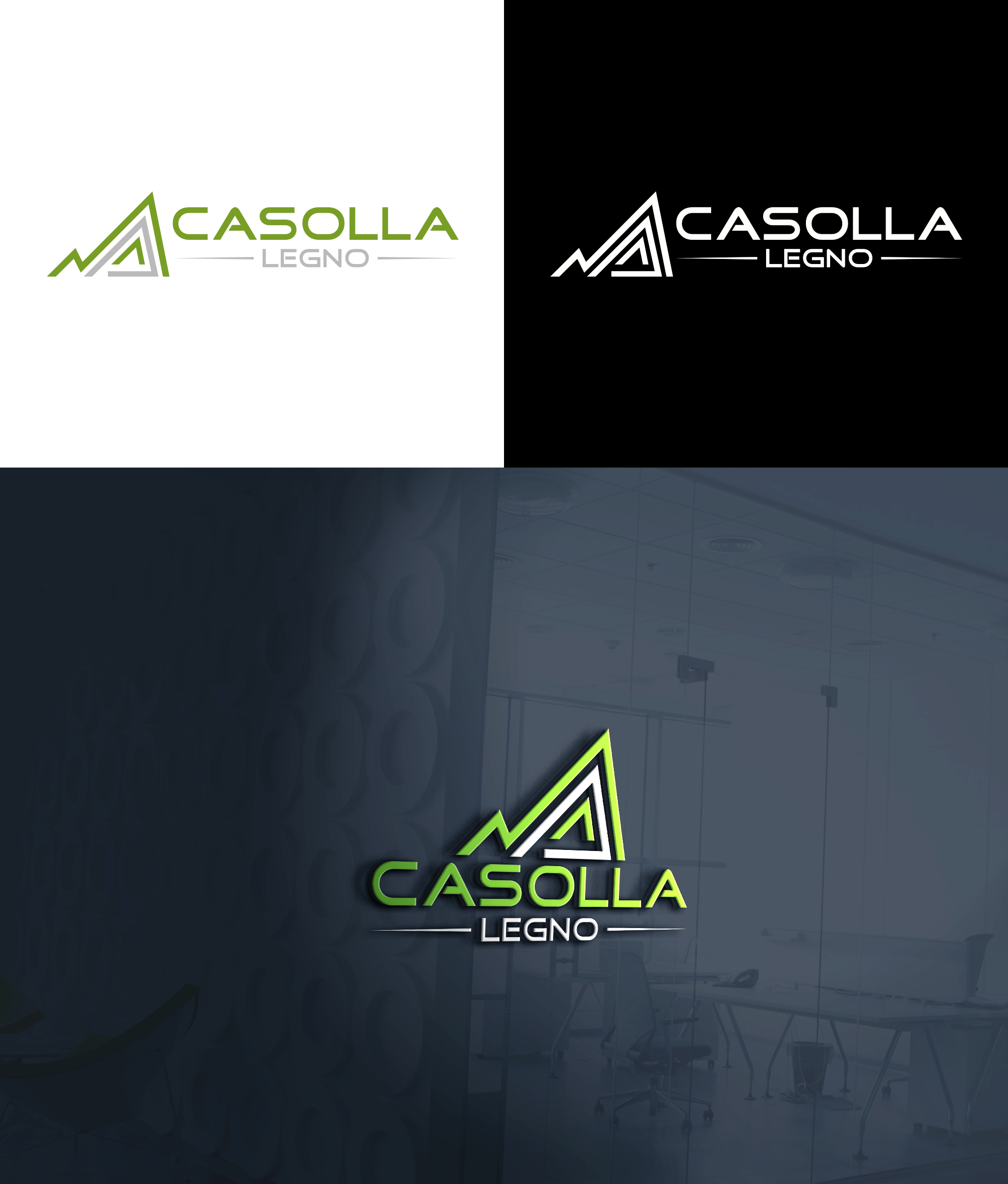 Logo Design by RA-bica for Casolla Legno Srl | Design #31835853