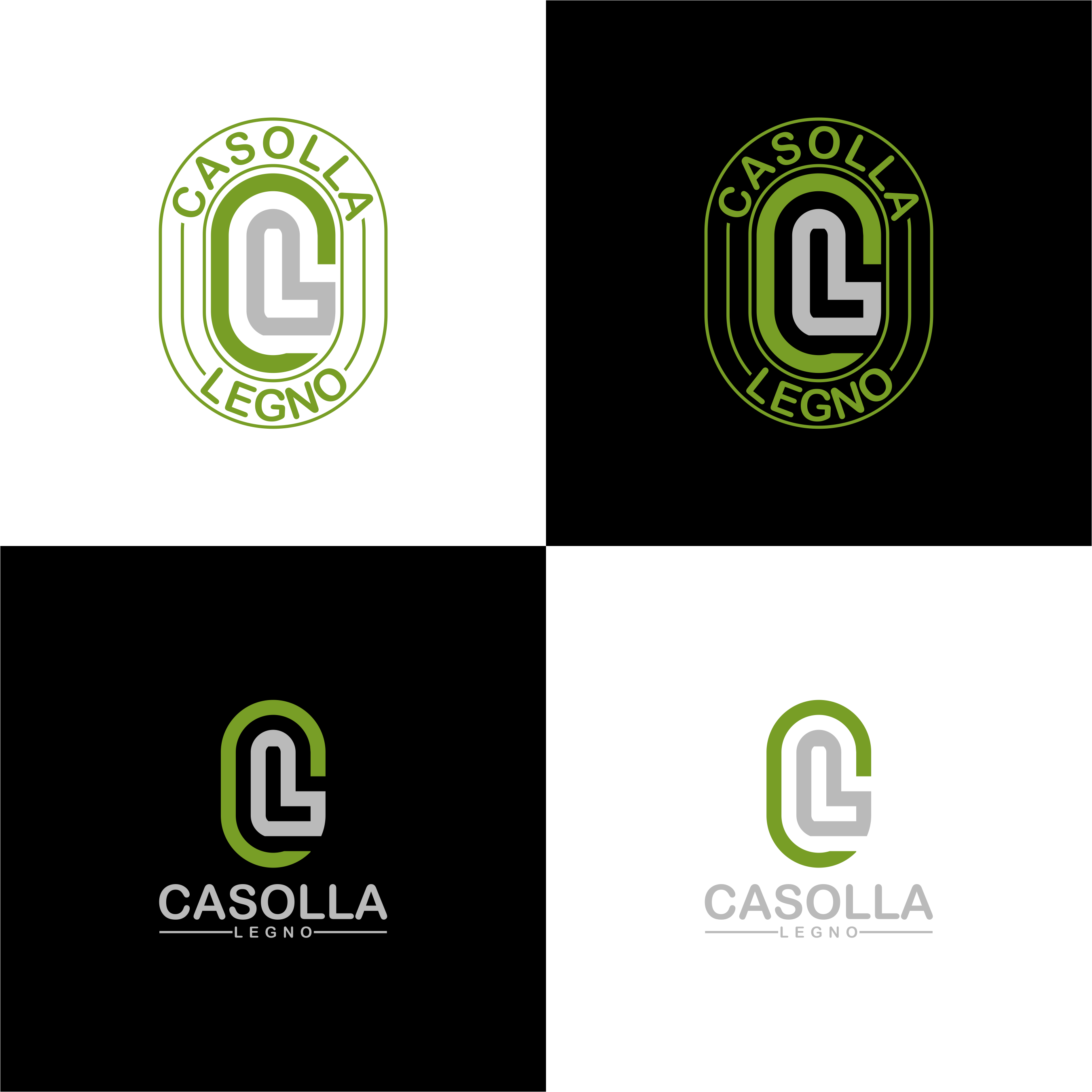 Logo Design by sukiwen for Casolla Legno Srl | Design #31709632