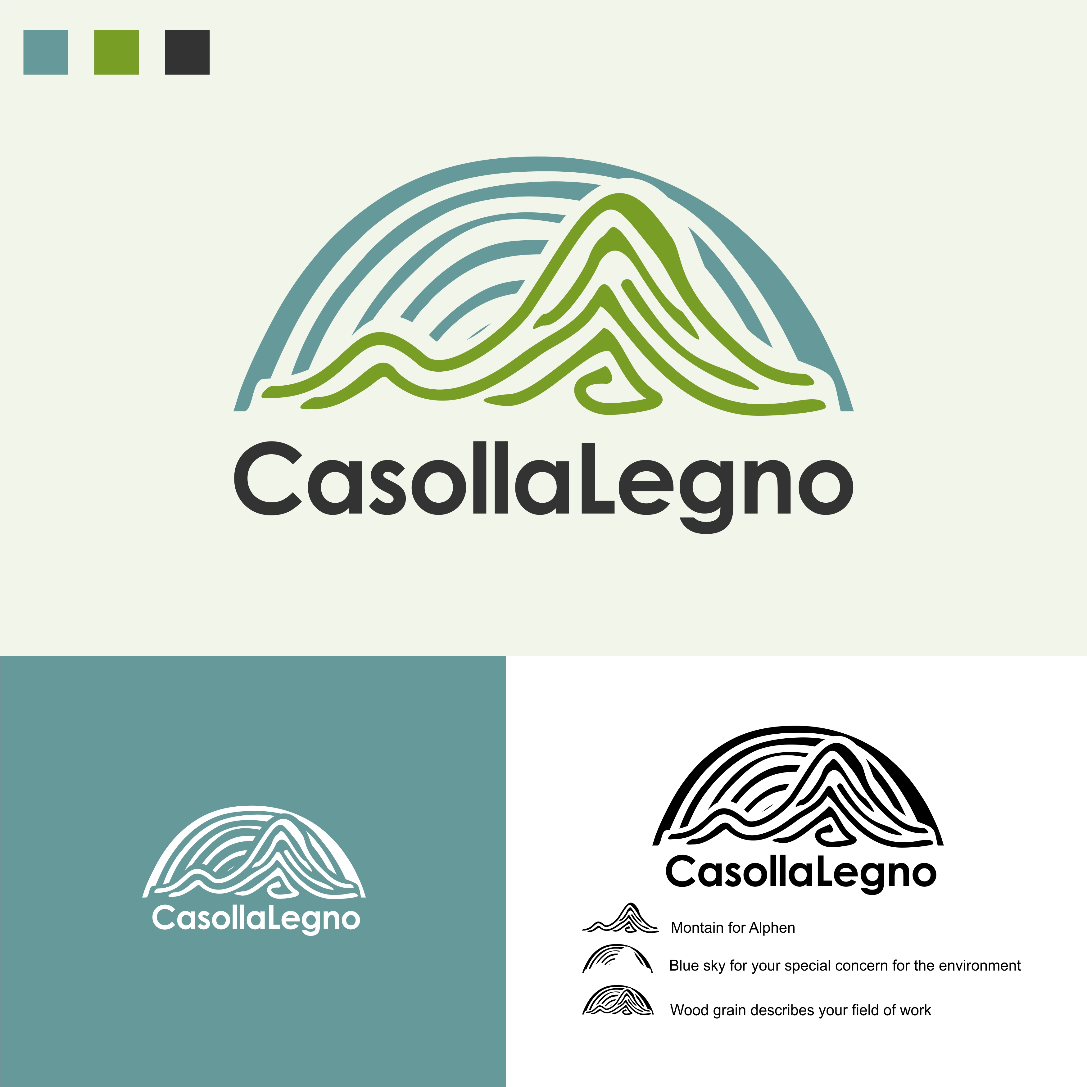 Logo Design by Chandra AS for Casolla Legno Srl | Design #31726274