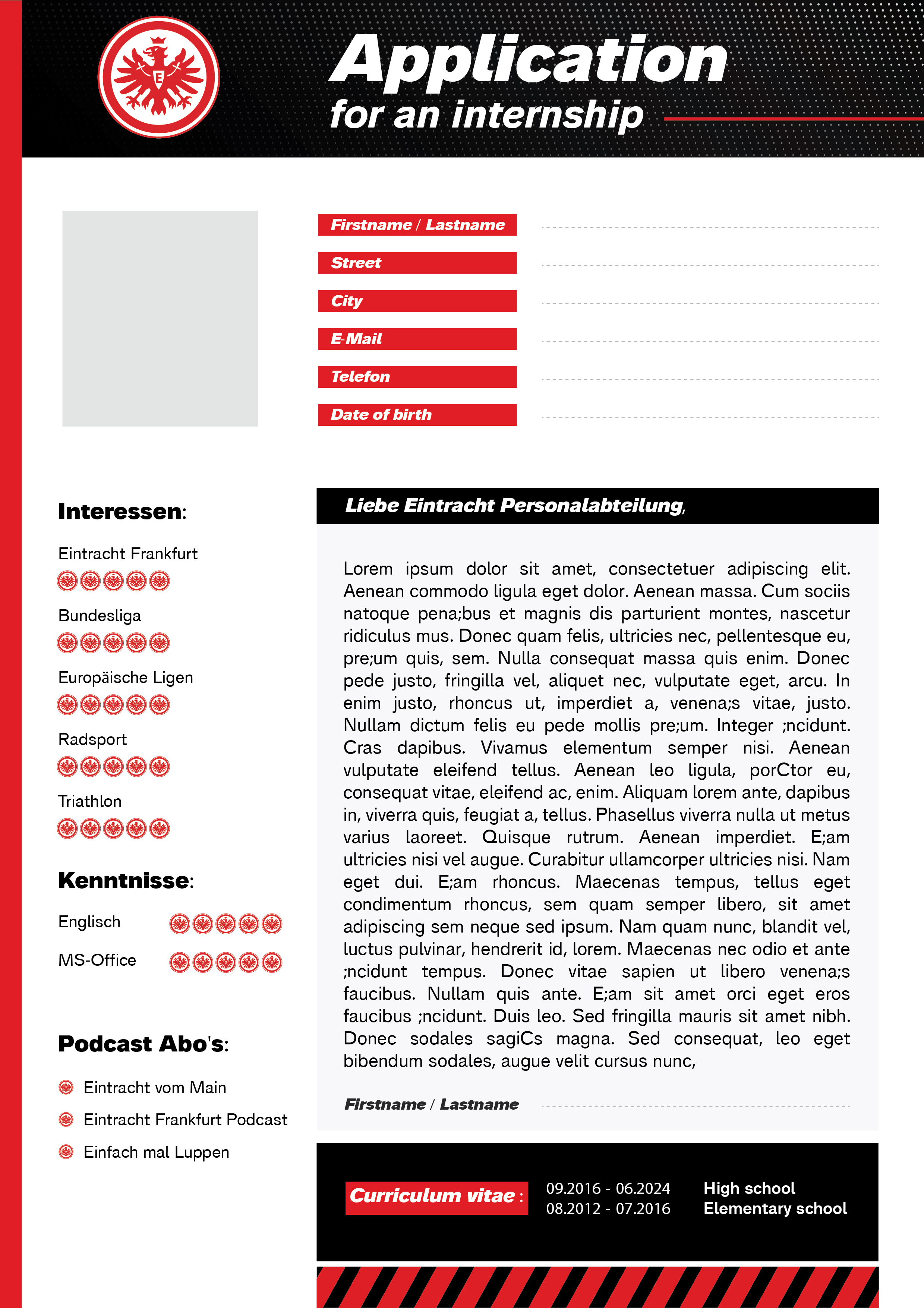 Design de CV par Pixel Rain pour ce projet | Design #31720941