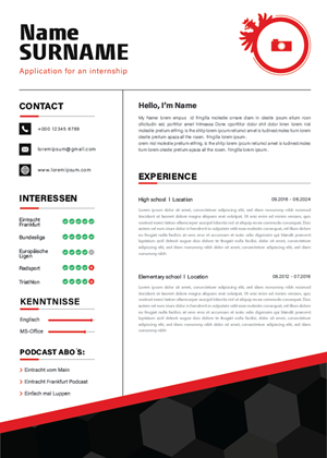Lebenslauf-Design von Axou Design für dieses Projekt | Design #31710732