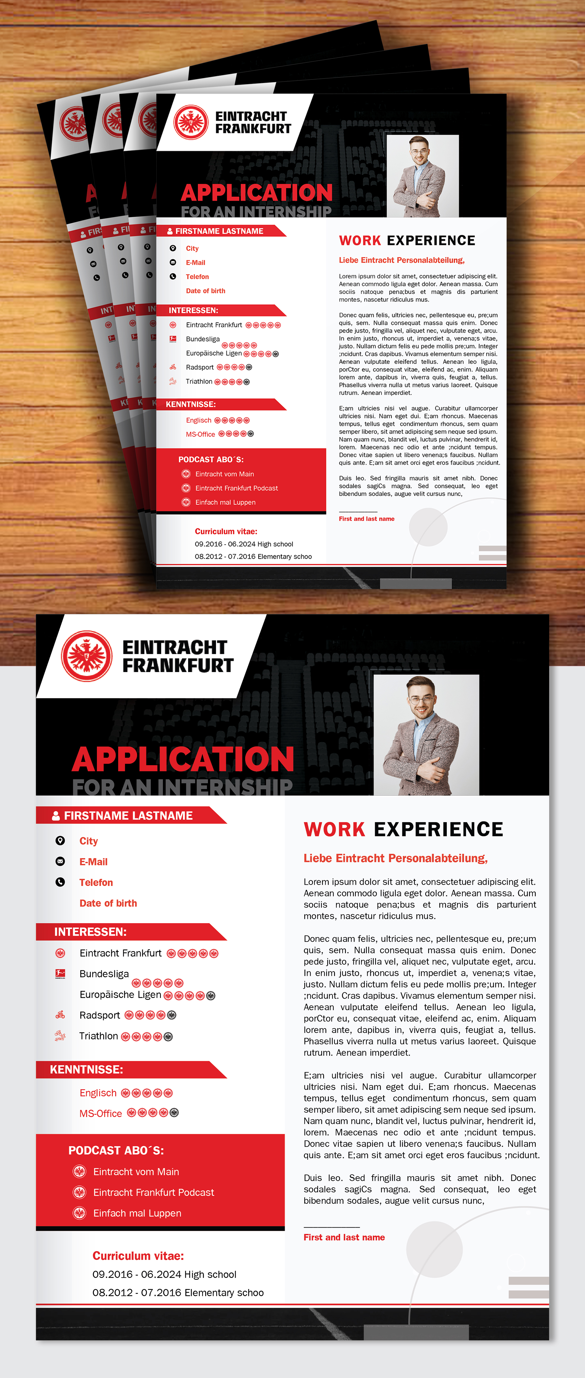 Resume Design by creativemood438 for this project | Design #31723011