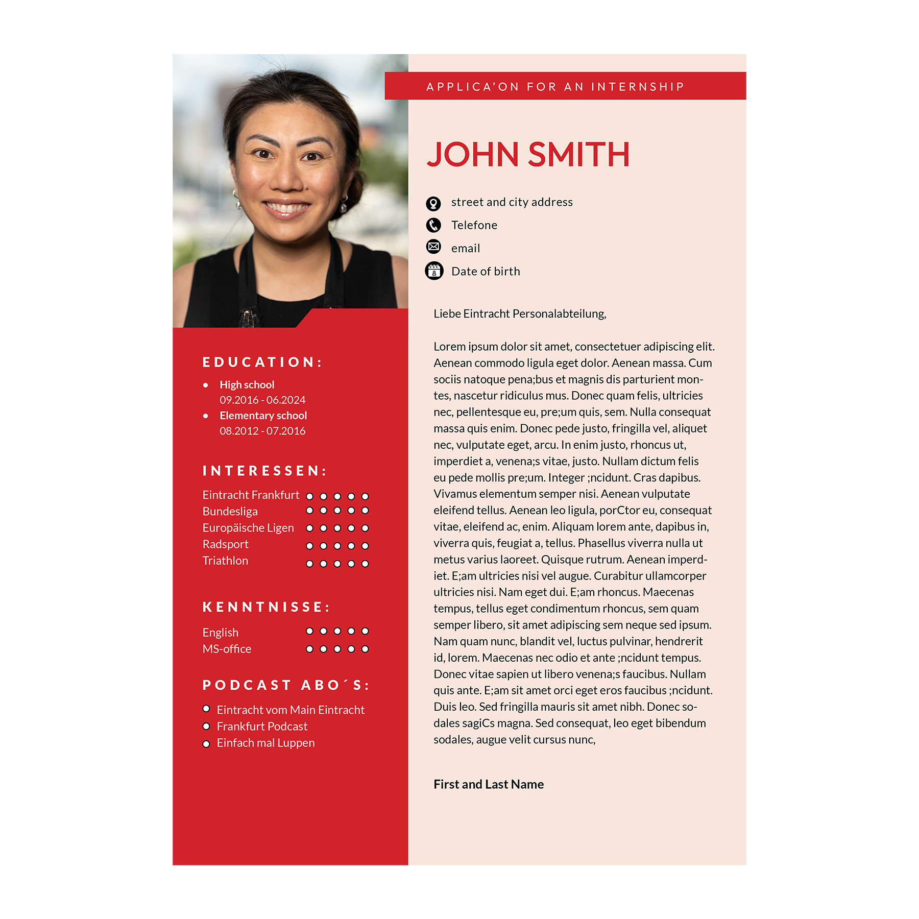 Resume Design by Azmat for this project | Design #31718794