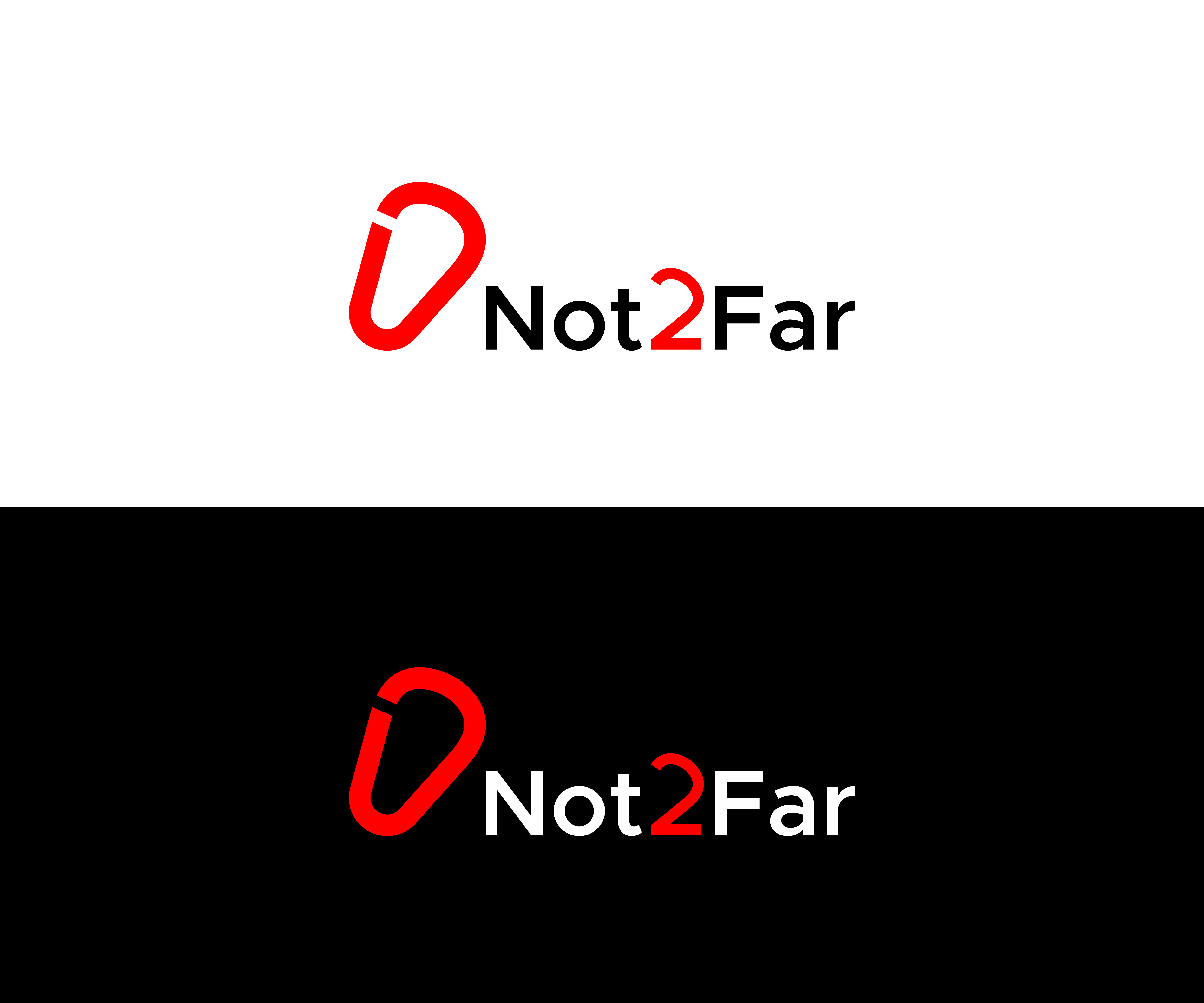 Logo Design by Tube light for Not2Far Technologies Inc. | Design #31753475