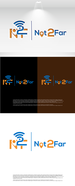 Logo Design by 100%design for Not2Far Technologies Inc. | Design: #31709324