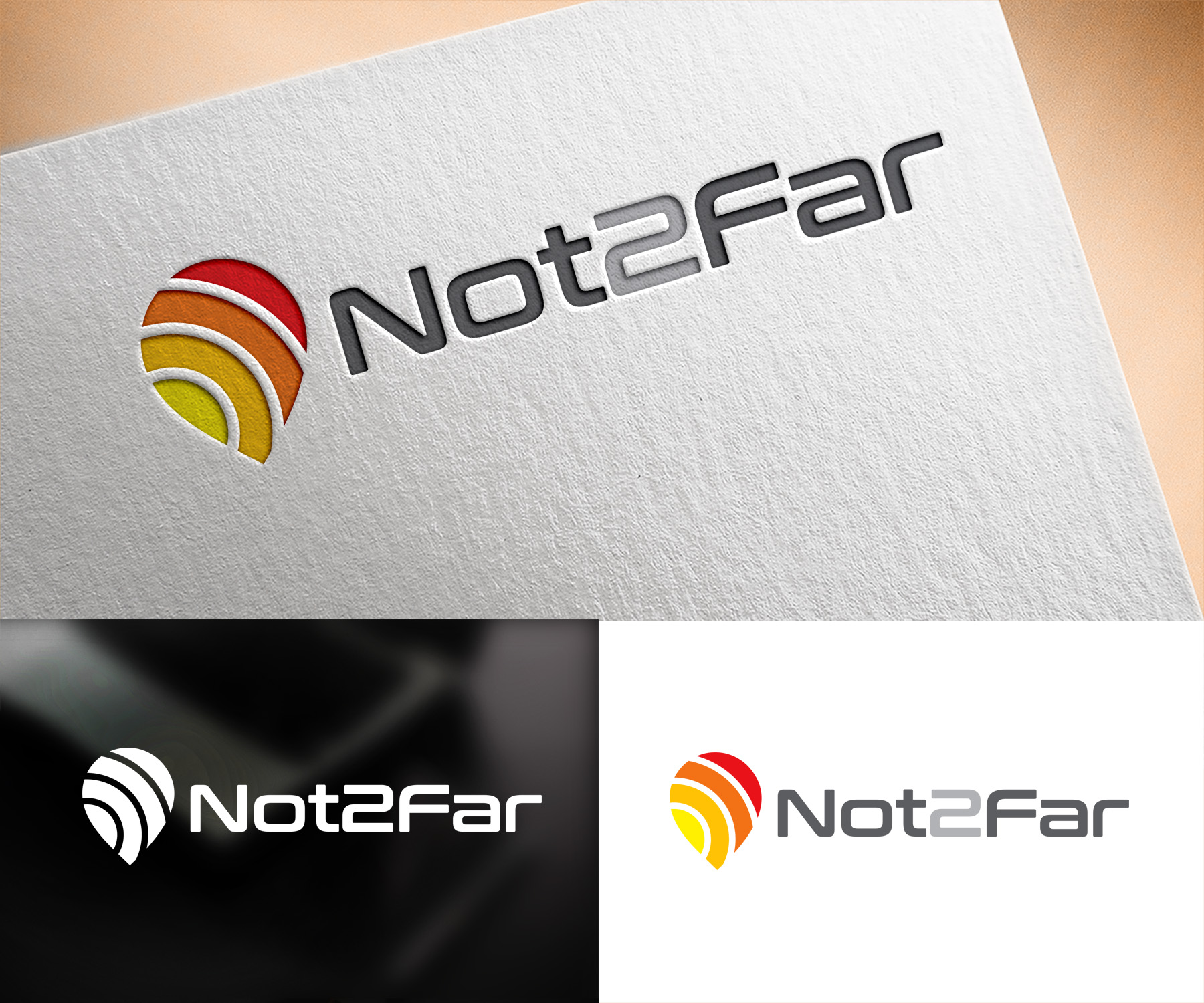 Logo Design by Vishak vasu for Not2Far Technologies Inc. | Design #31757433