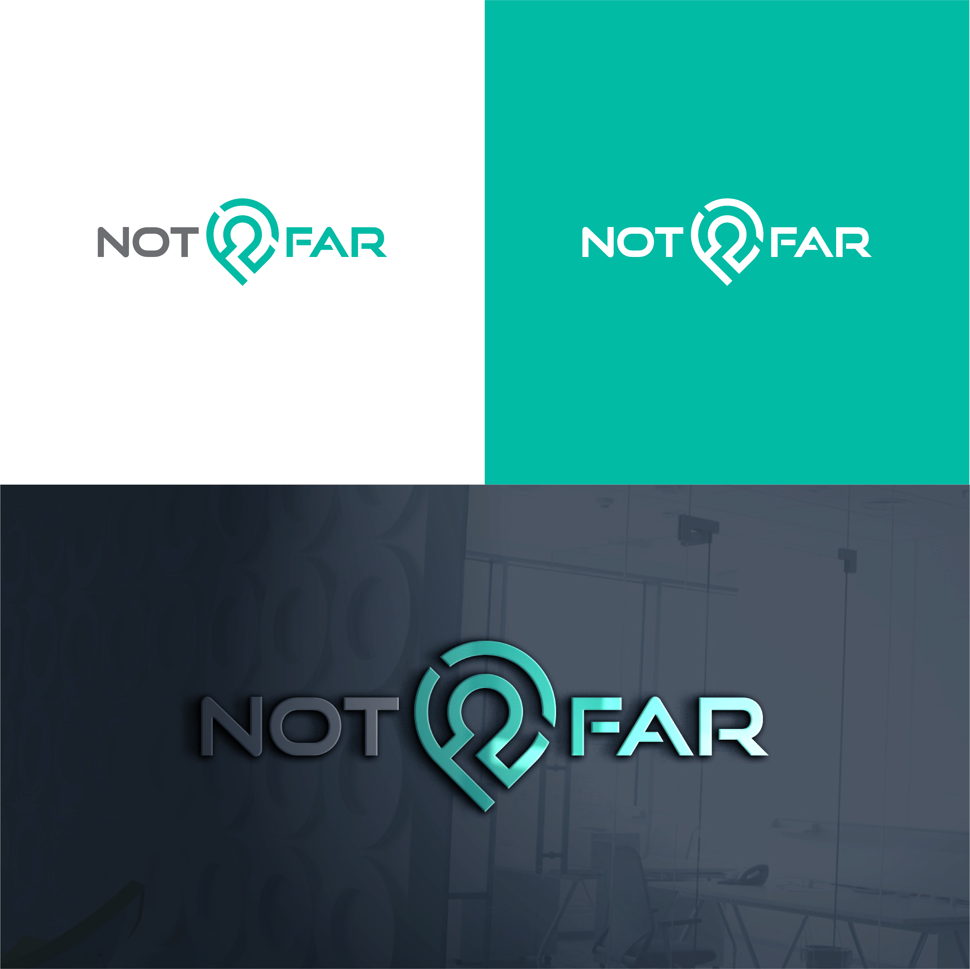 Logo Design by The Lion Studios for Not2Far Technologies Inc. | Design #31713474