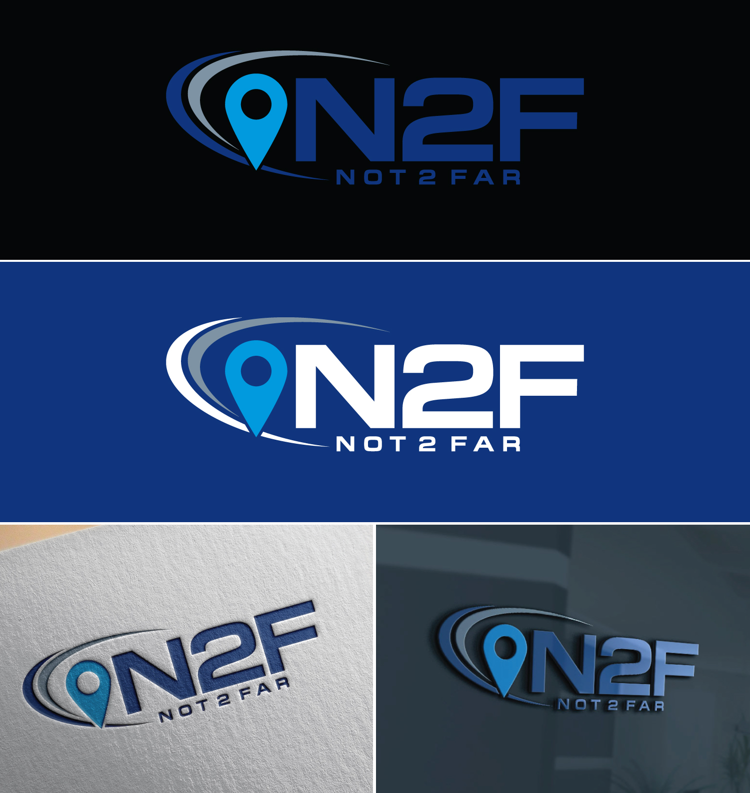 Logo Design by Atec for Not2Far Technologies Inc. | Design #31709473