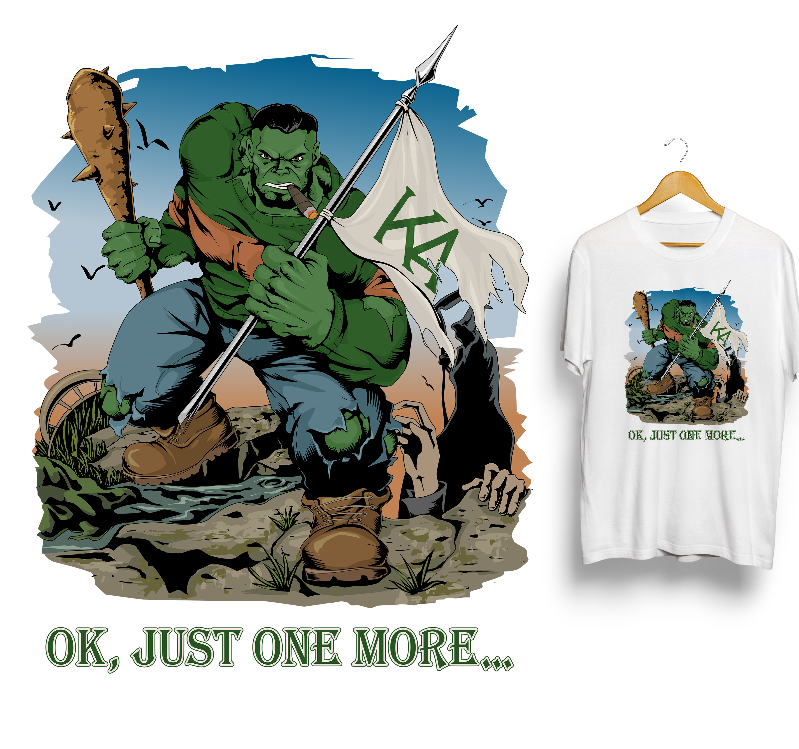 T-Shirt-Design von iqbalyozanda für dieses Projekt | Design: #31724689