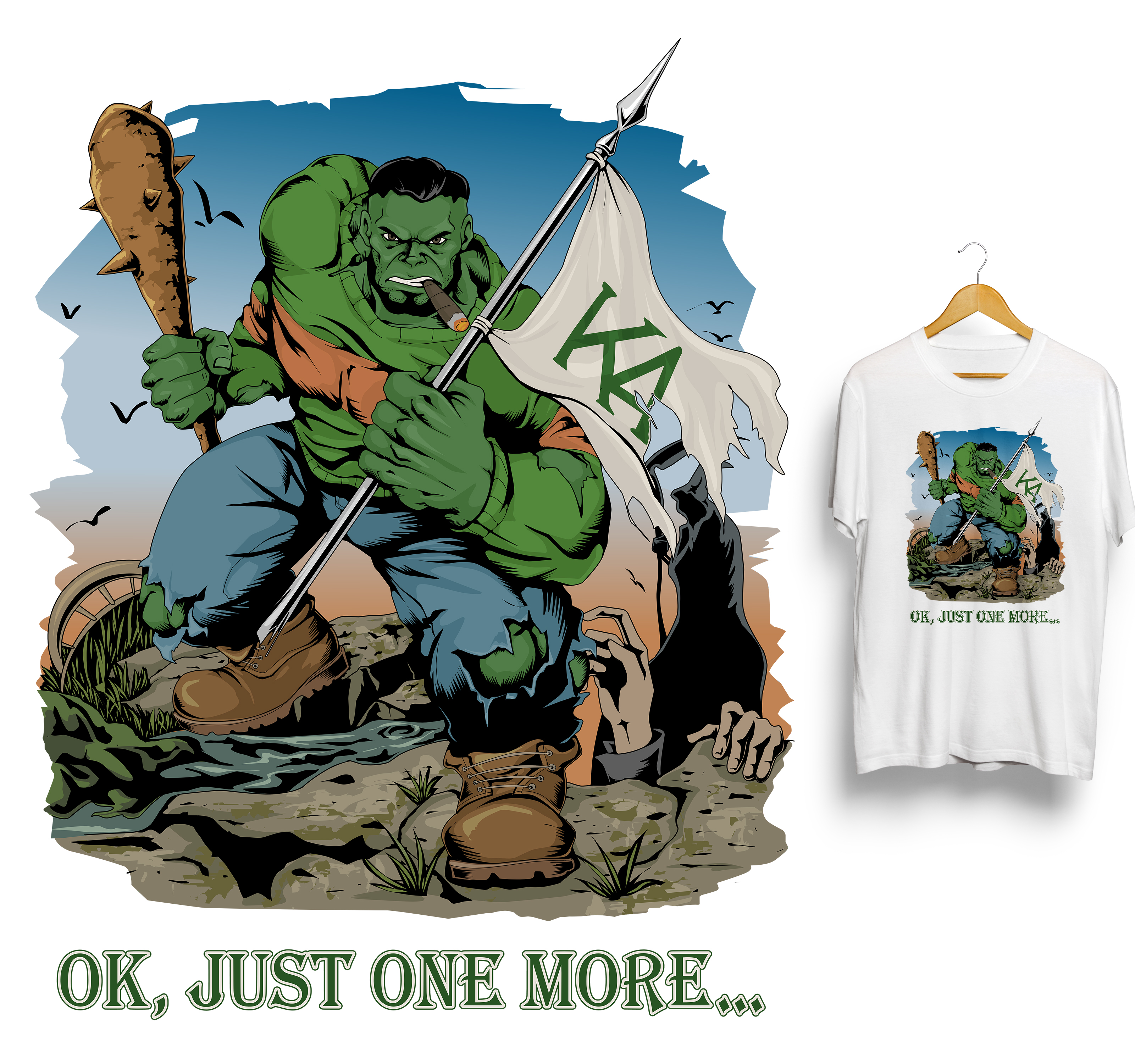 T-shirt Design by iqbalyozanda for this project | Design #31743865