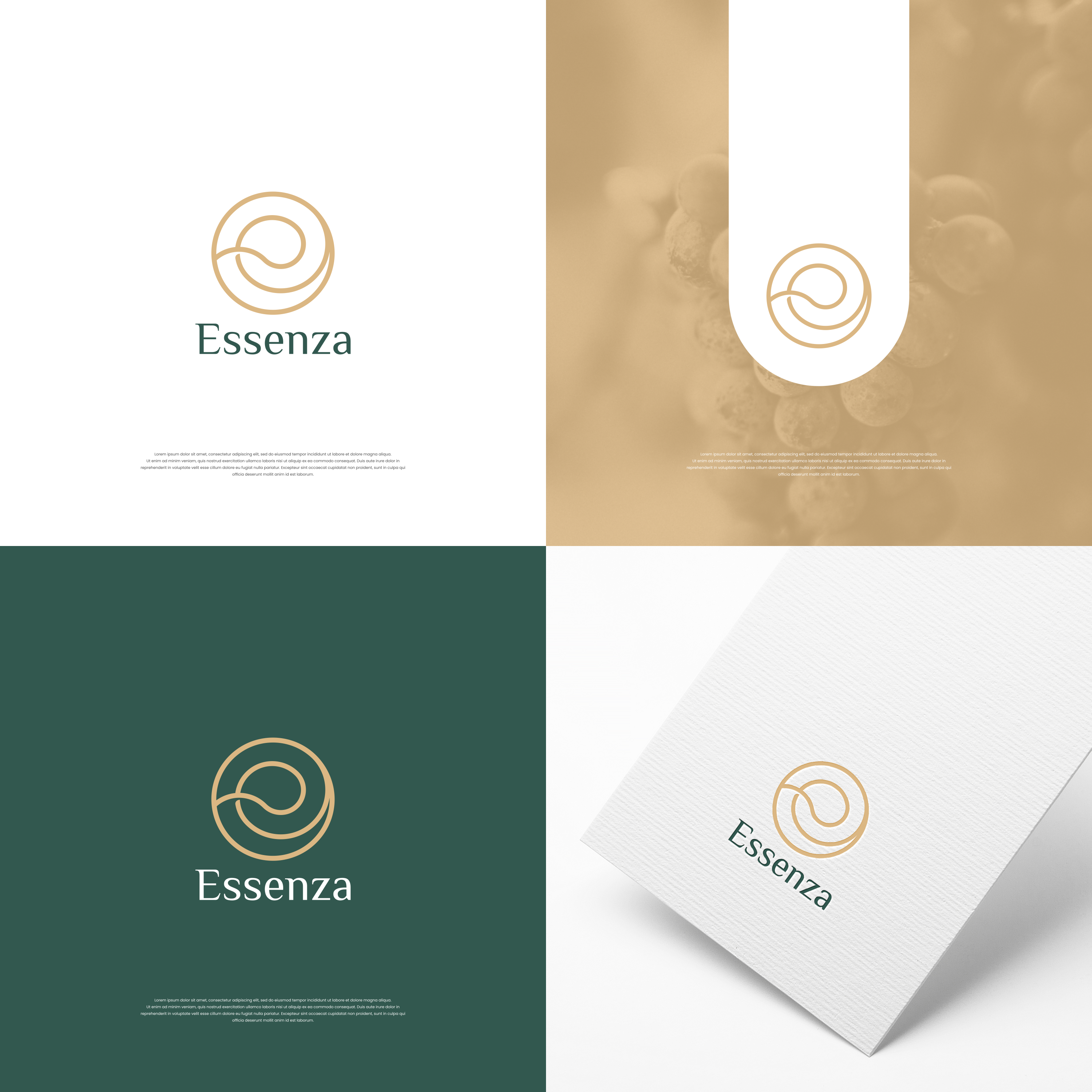 Logo Design by ge.logo for Essenza Del Lago Vineyard | Design #31714368