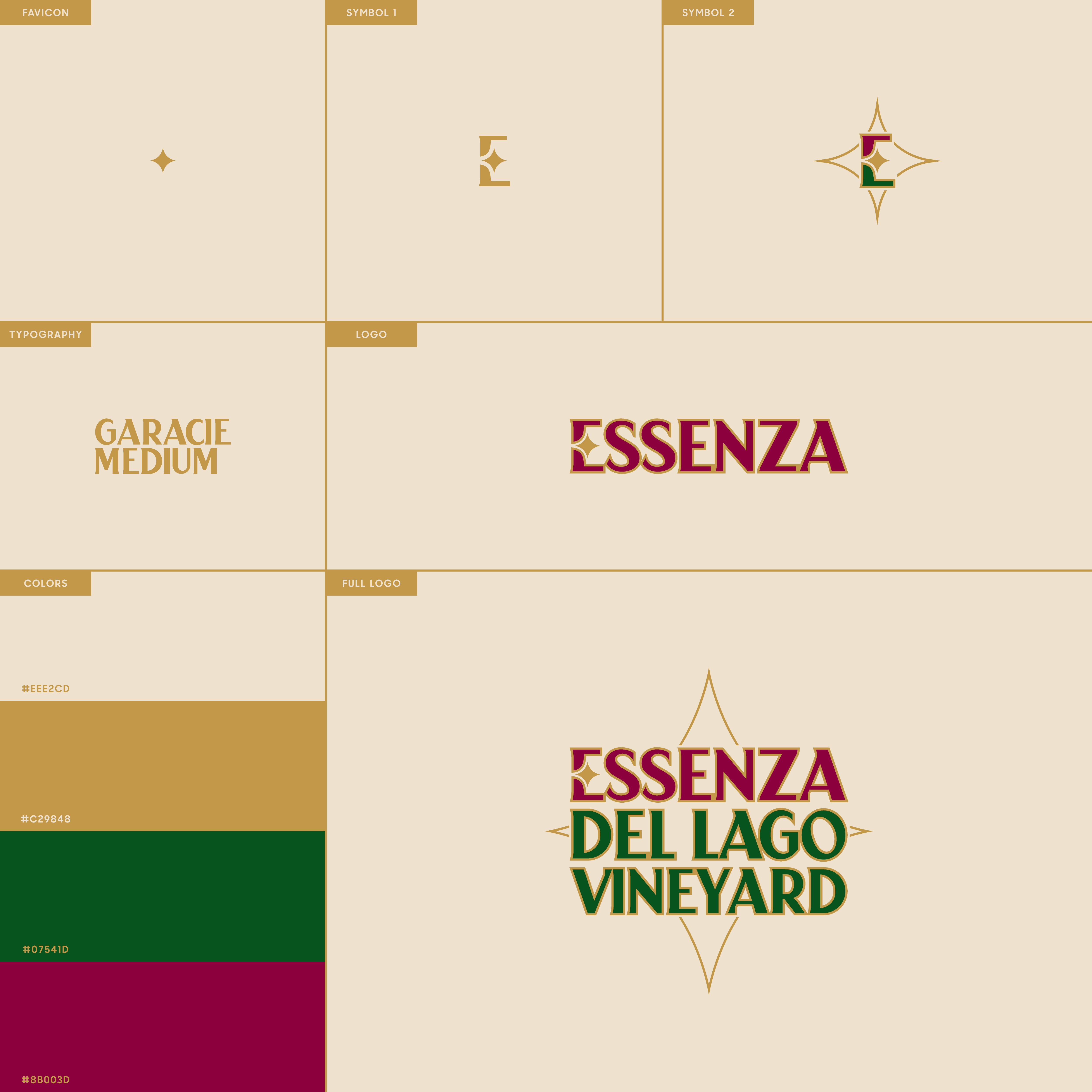 Design de Logo par Suppro Design Studio pour Essenza Del Lago Vineyard | Design #31717355