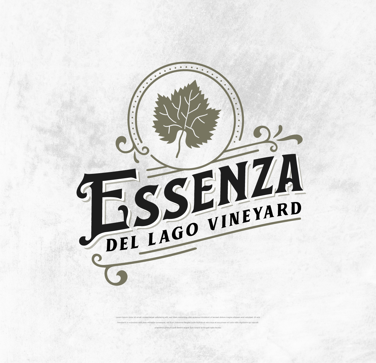 Design de Logo par apik. pour Essenza Del Lago Vineyard | Design #31714688