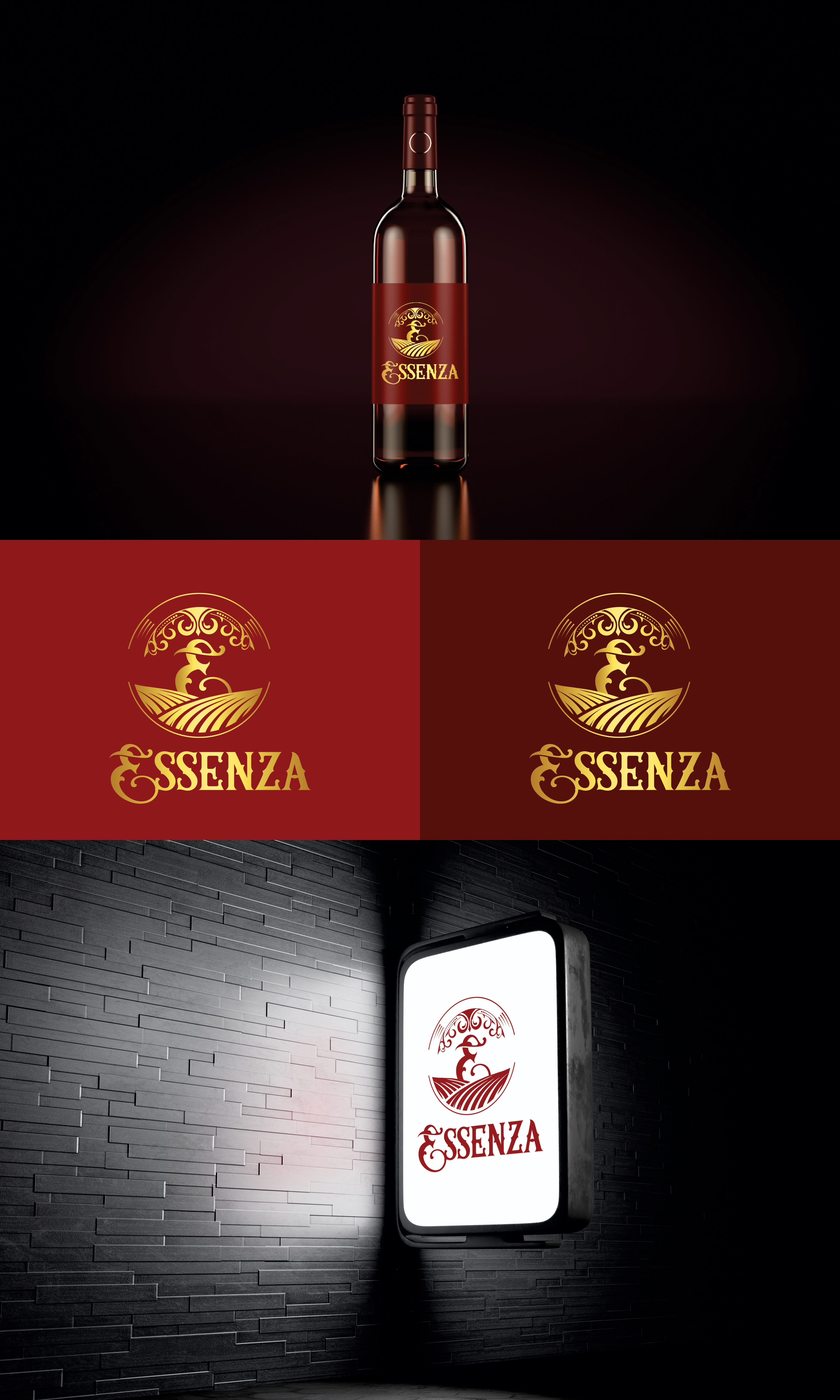 Diseño de Logo por 4AD para Essenza Del Lago Vineyard | Diseño #31742888