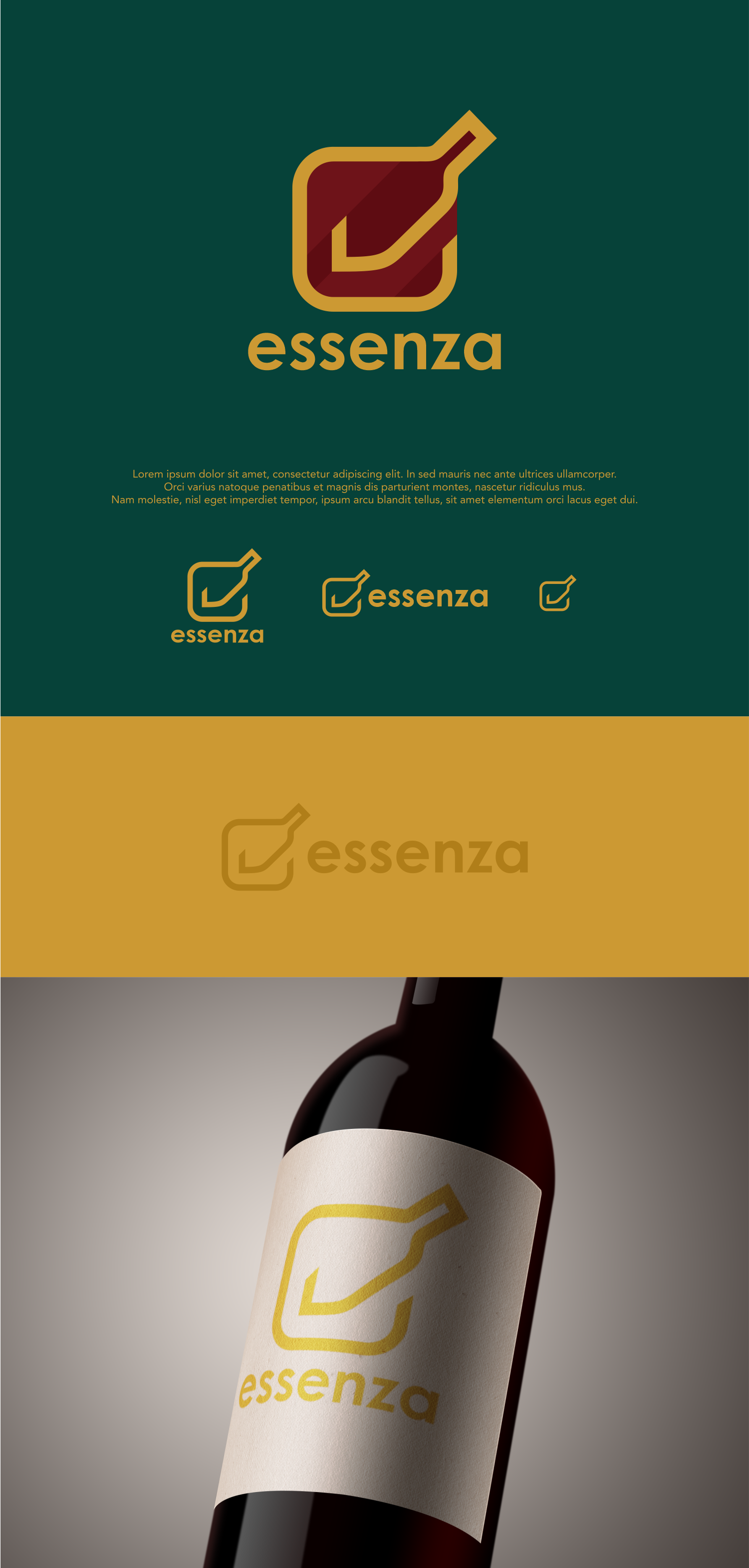 Diseño de Logo por Kakung para Essenza Del Lago Vineyard | Diseño #31718993