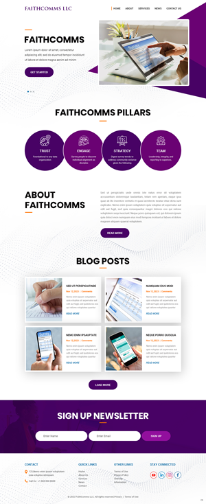 Web Design by pb for this project | Design: #31723559
