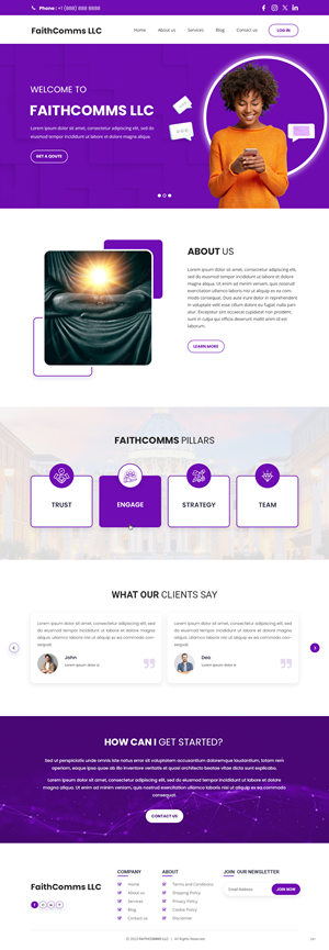 Web Design by pb for this project | Design: #31723564