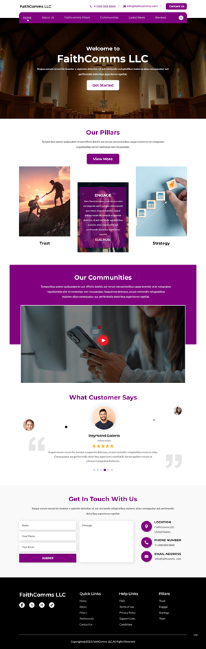 Web Design by pb for this project | Design: #31723567