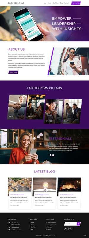Web Design by pb for this project | Design: #31730644