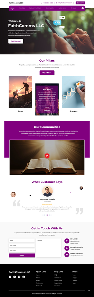 Web Design by pb for this project | Design: #31730645