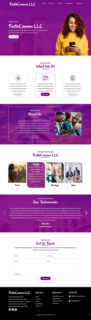 Web Design by pb for this project | Design: #31730651