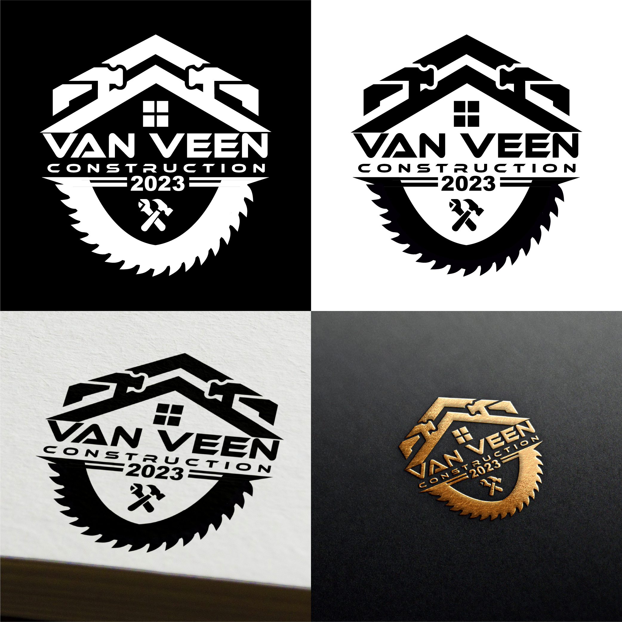Logo Design by MAHBUB98 for van Veen Construction | Design #31729379