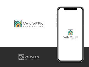 Diseño de Logo por COLOUR CREATIVE para van Veen Construction | Diseño: #31752218