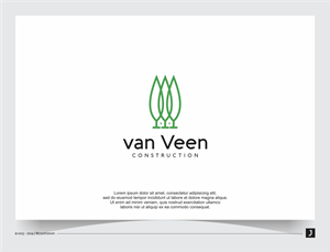 Logo Design by joysetiawan  for van Veen Construction | Design: #31719368