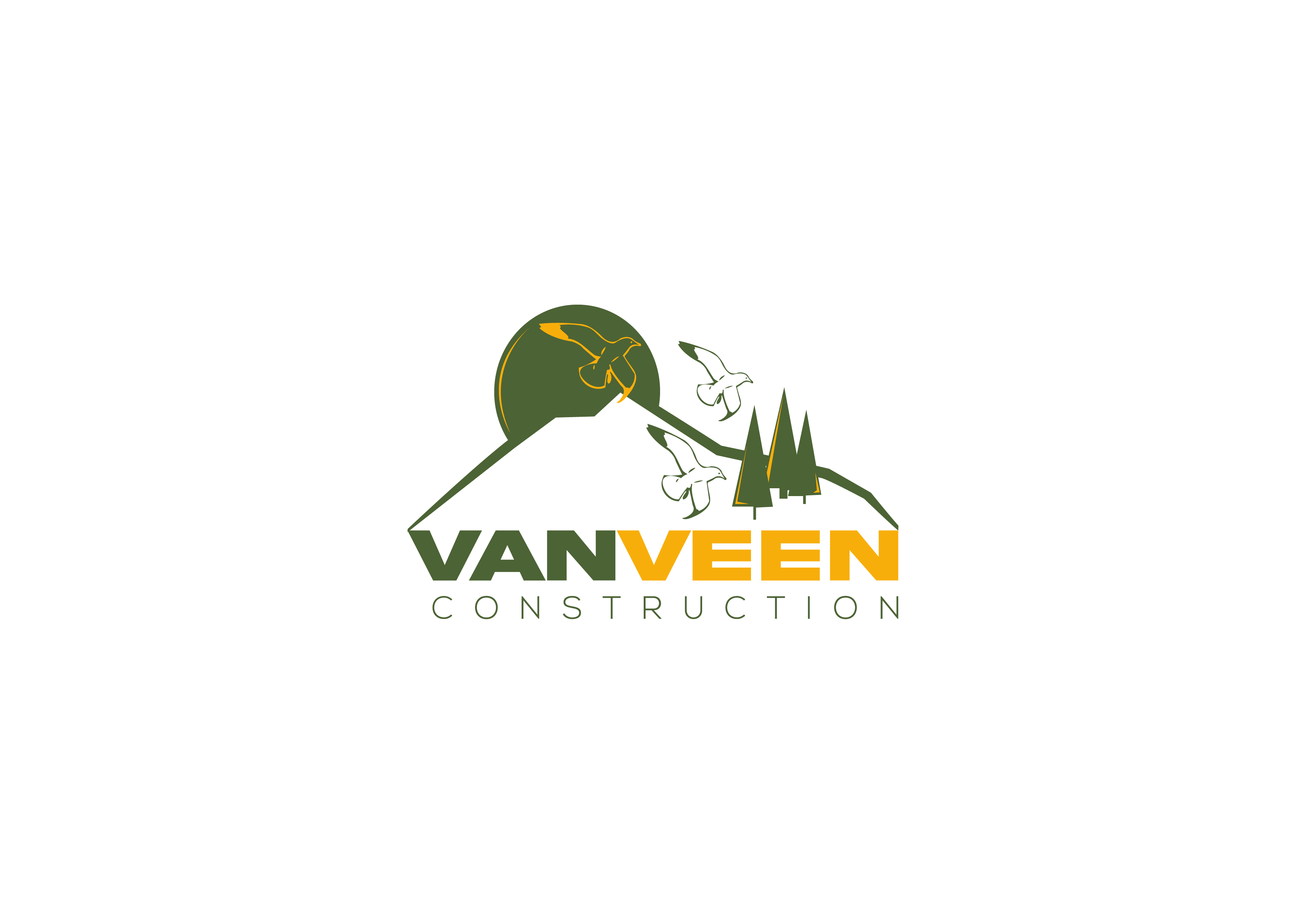 Logo Design by s41N for van Veen Construction | Design #31719135