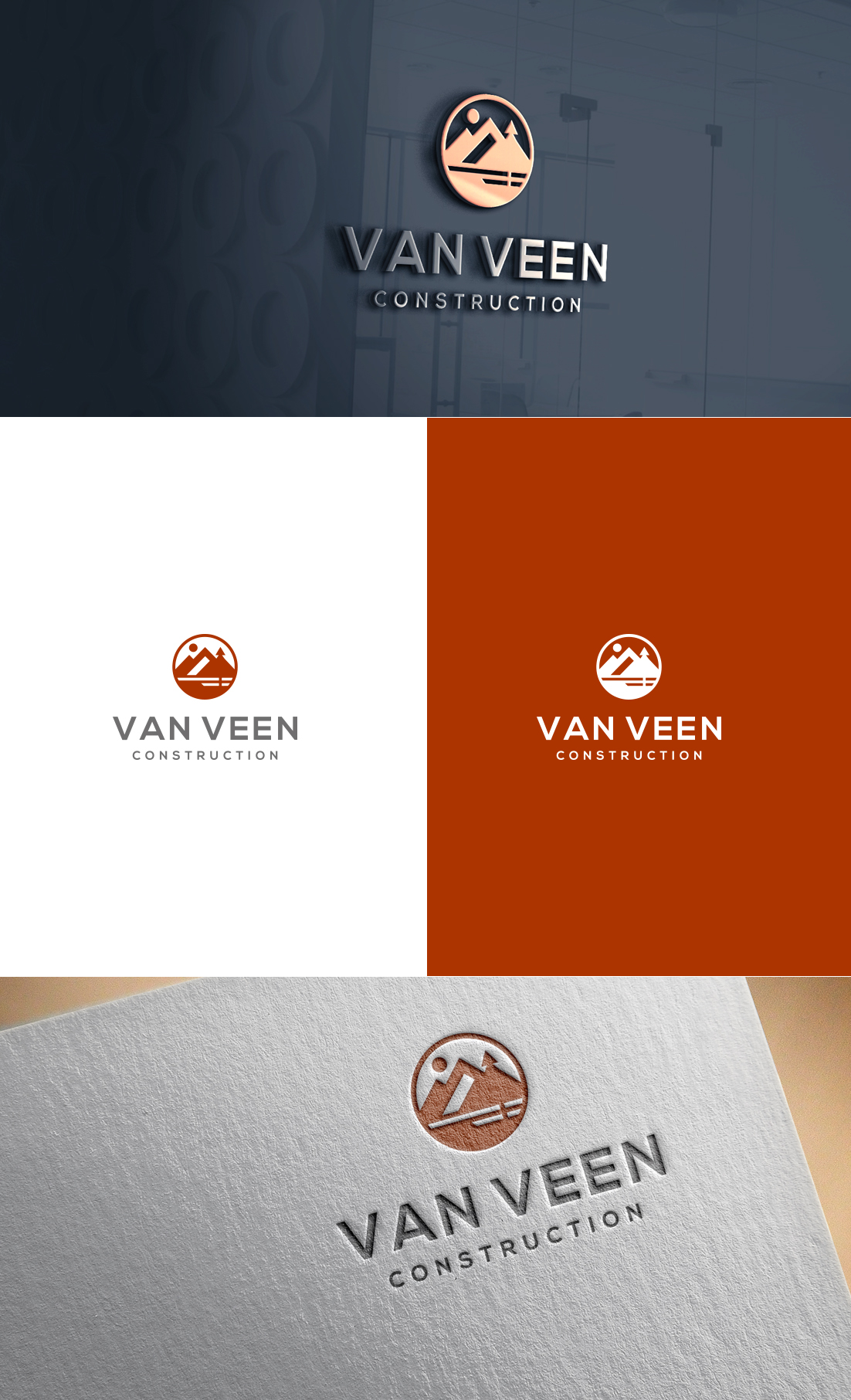 Logo Design by GLDesigns for van Veen Construction | Design #31717491