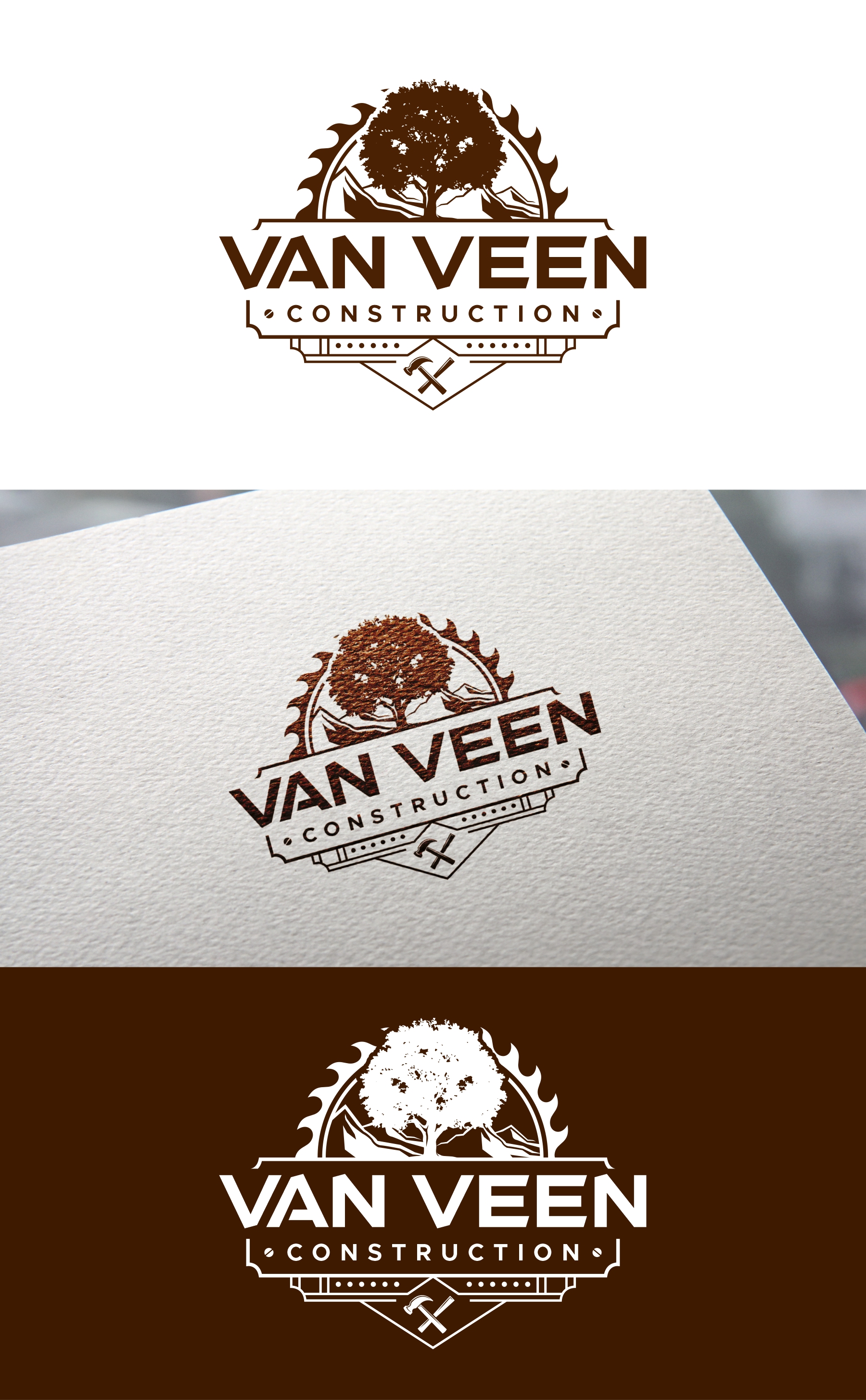Logo Design by debdesign for van Veen Construction | Design #31722510
