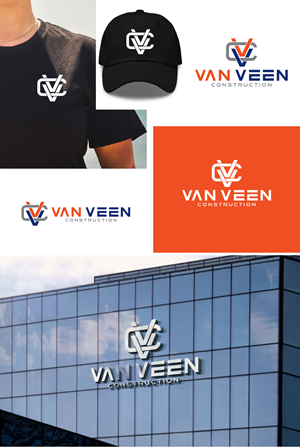 Logo Design by AL-BARAKAH for van Veen Construction | Design: #31723984