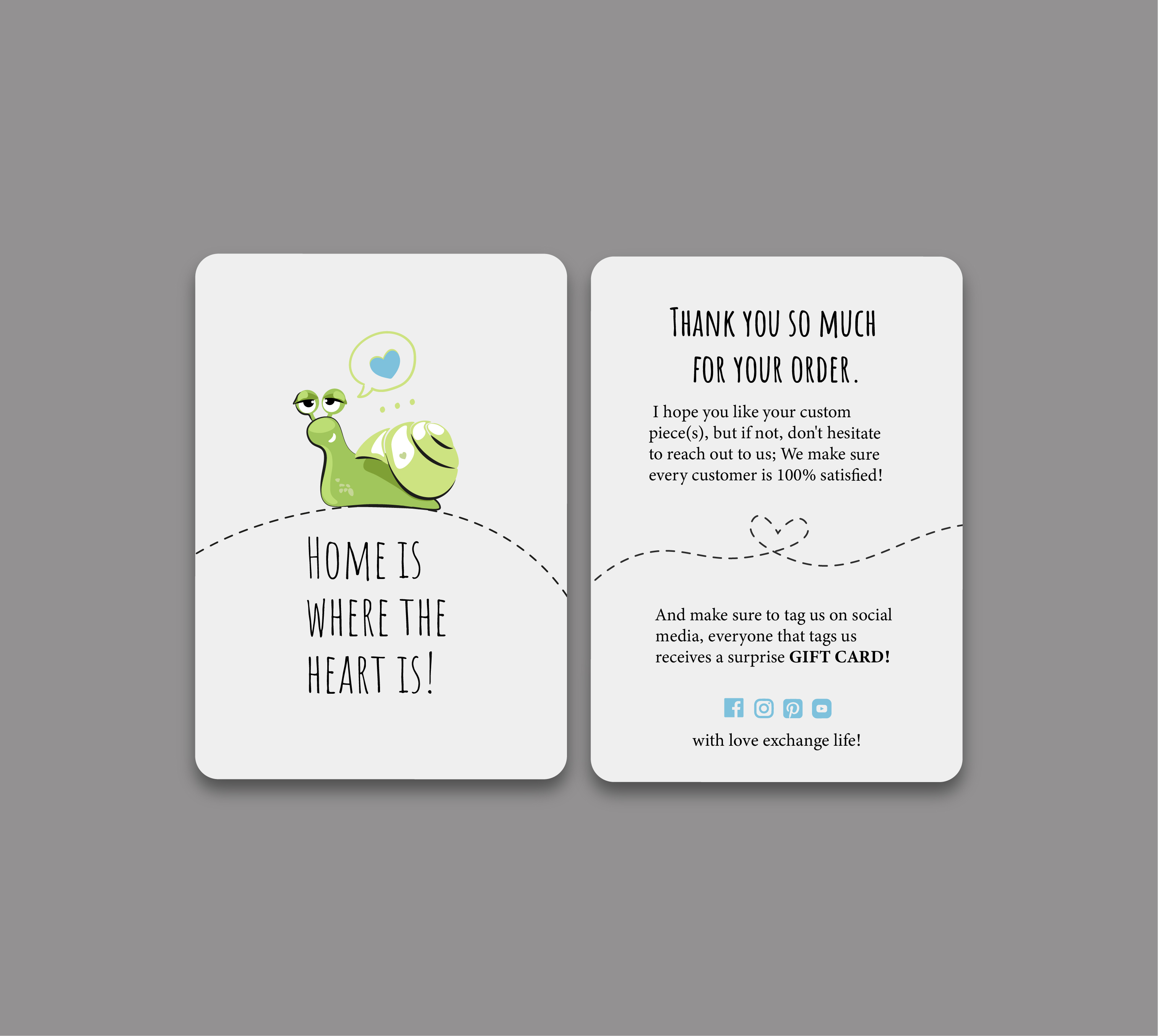 Card Design by Yevhen (Ukrdesign) for this project | Design #31764955