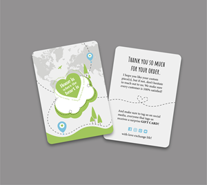Card Design by Yevhen (Ukrdesign) for this project | Design: #31838231