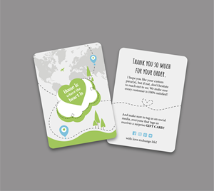 Karten-Design von Ukrdesign für dieses Projekt | Design: #31838233