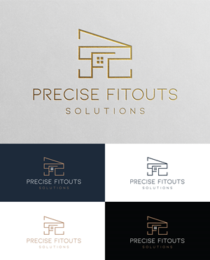 Logo Design by StromDesignHub for Precise Fitout Solutions Pty Ltd | Design #31722787