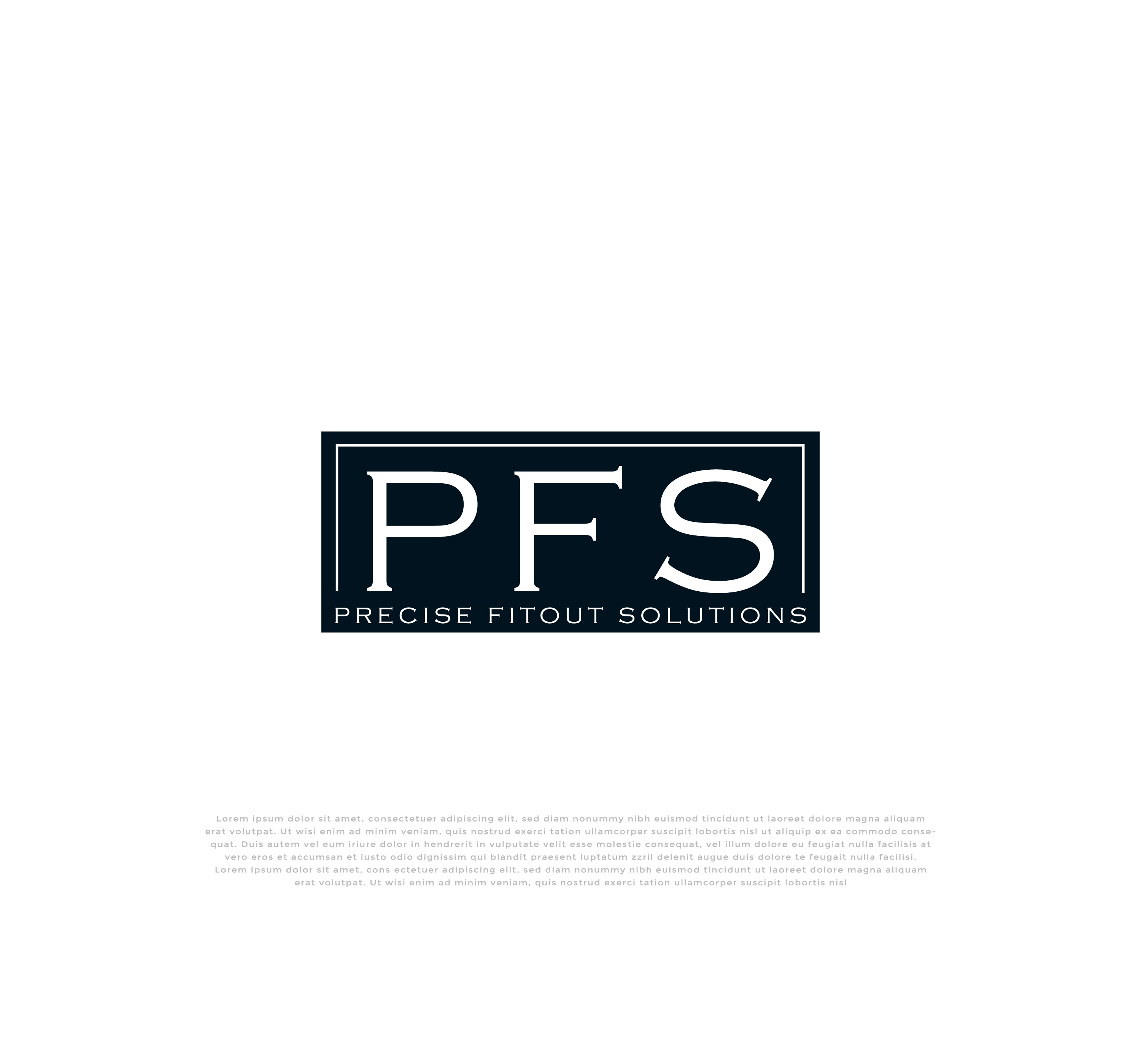 Diseño de Logo por mehedi.h para Precise Fitout Solutions Pty Ltd | Diseño #31723021