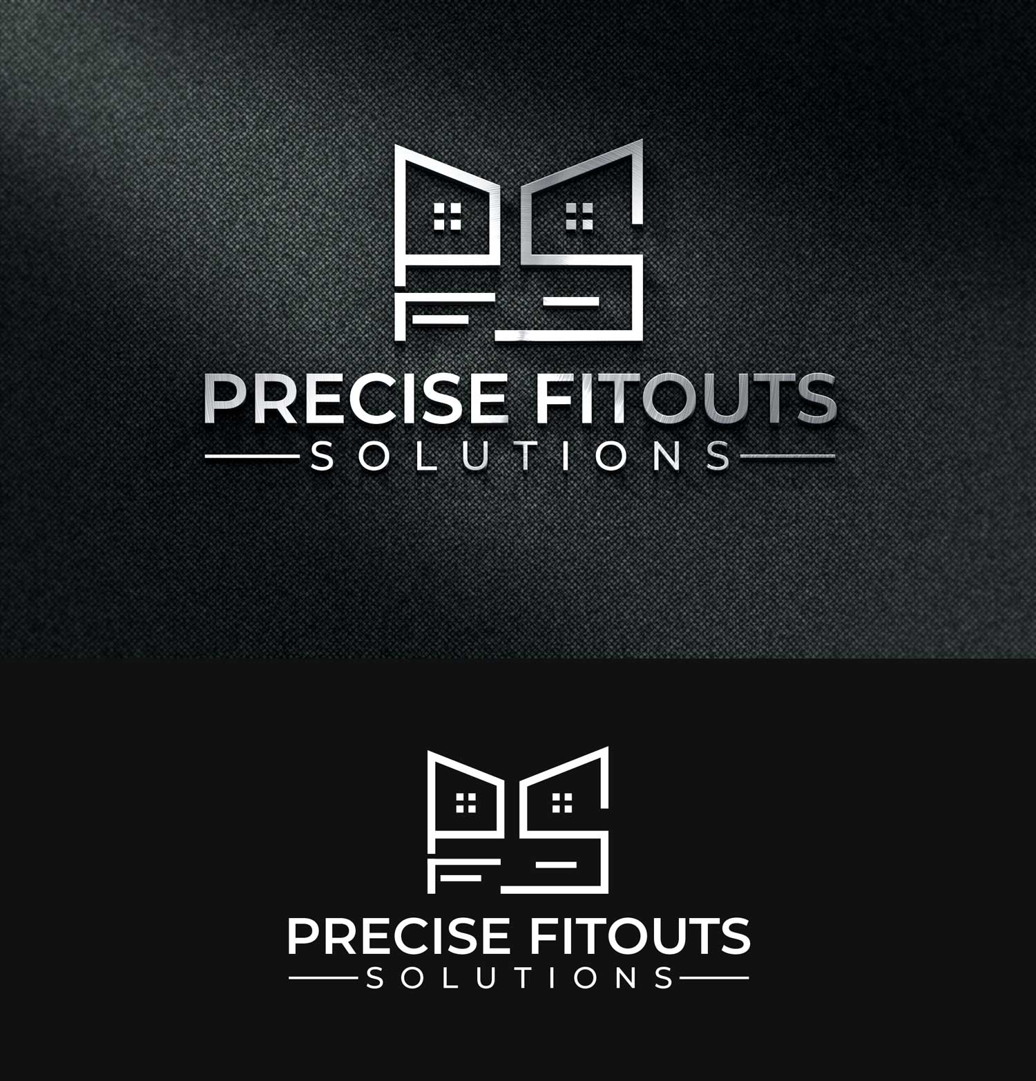 Logo Design by M Art & Design for Precise Fitout Solutions Pty Ltd | Design #31719415
