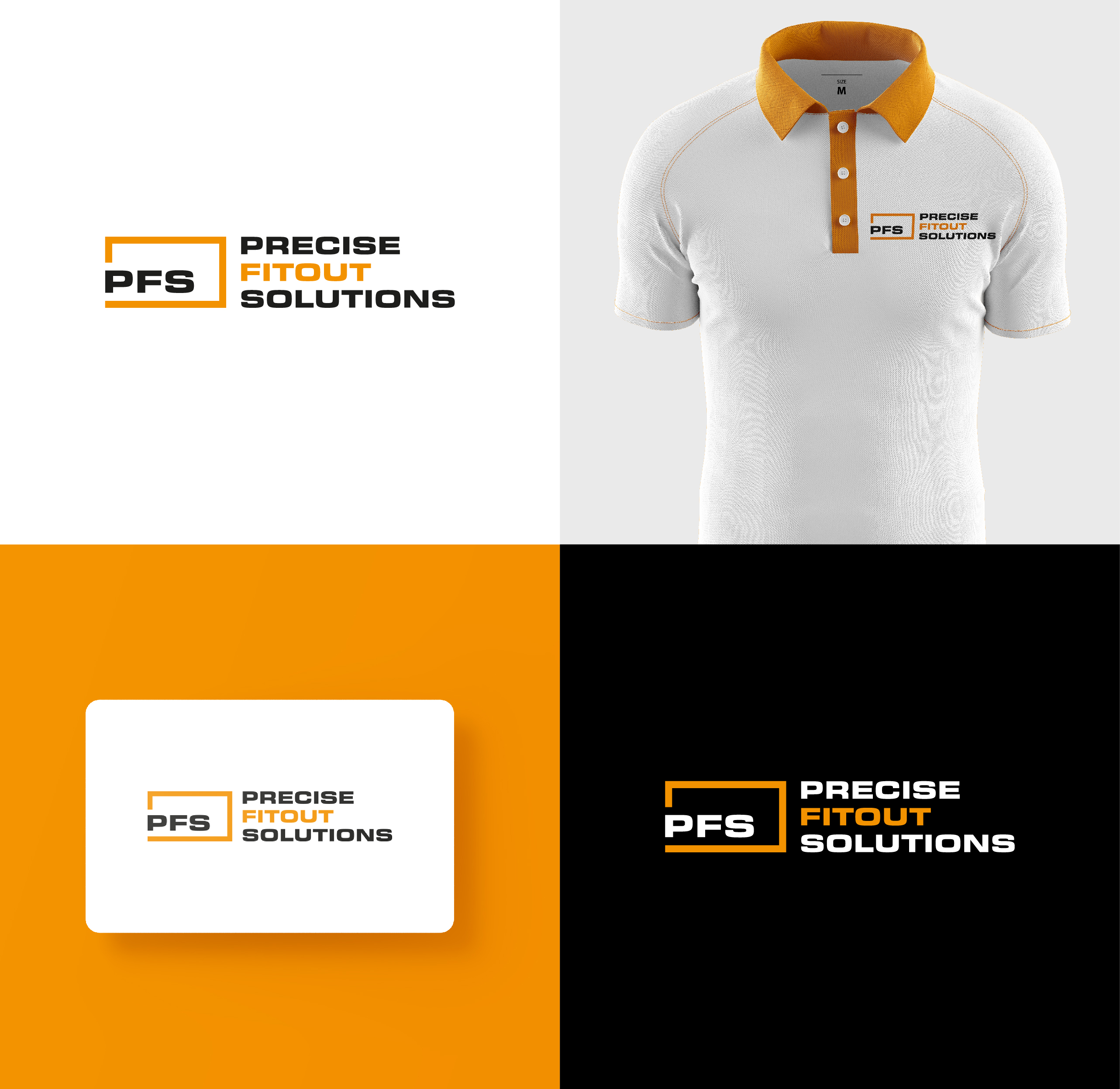 Logo Design by Graphic Mama for Precise Fitout Solutions Pty Ltd | Design #31732077