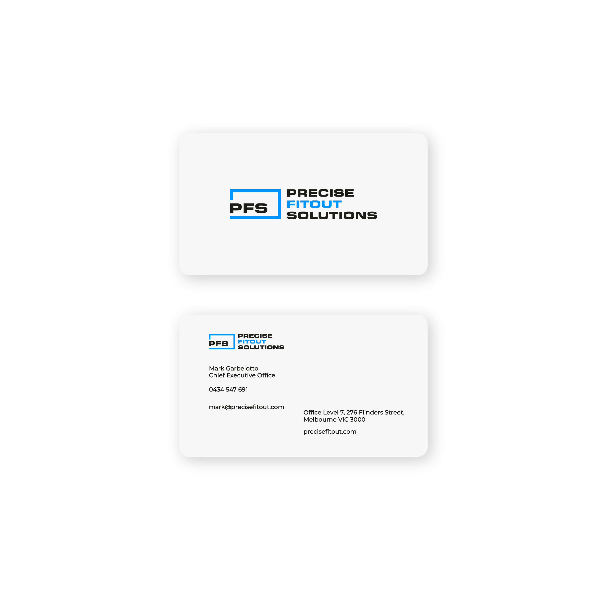 Logo Design by Graphic Mama for Precise Fitout Solutions Pty Ltd | Design #31733727