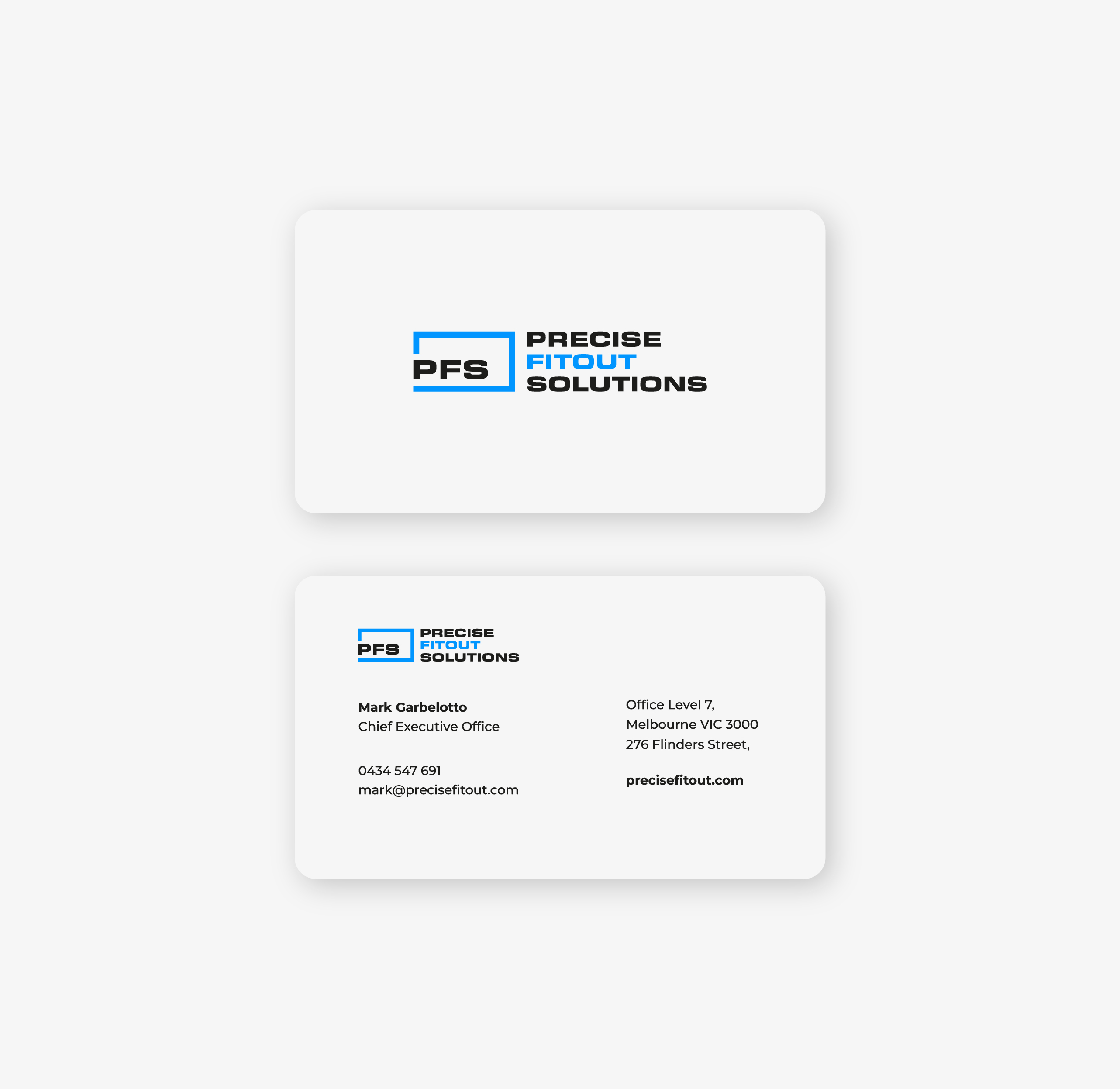 Logo Design by Graphic Mama for Precise Fitout Solutions Pty Ltd | Design #31733796