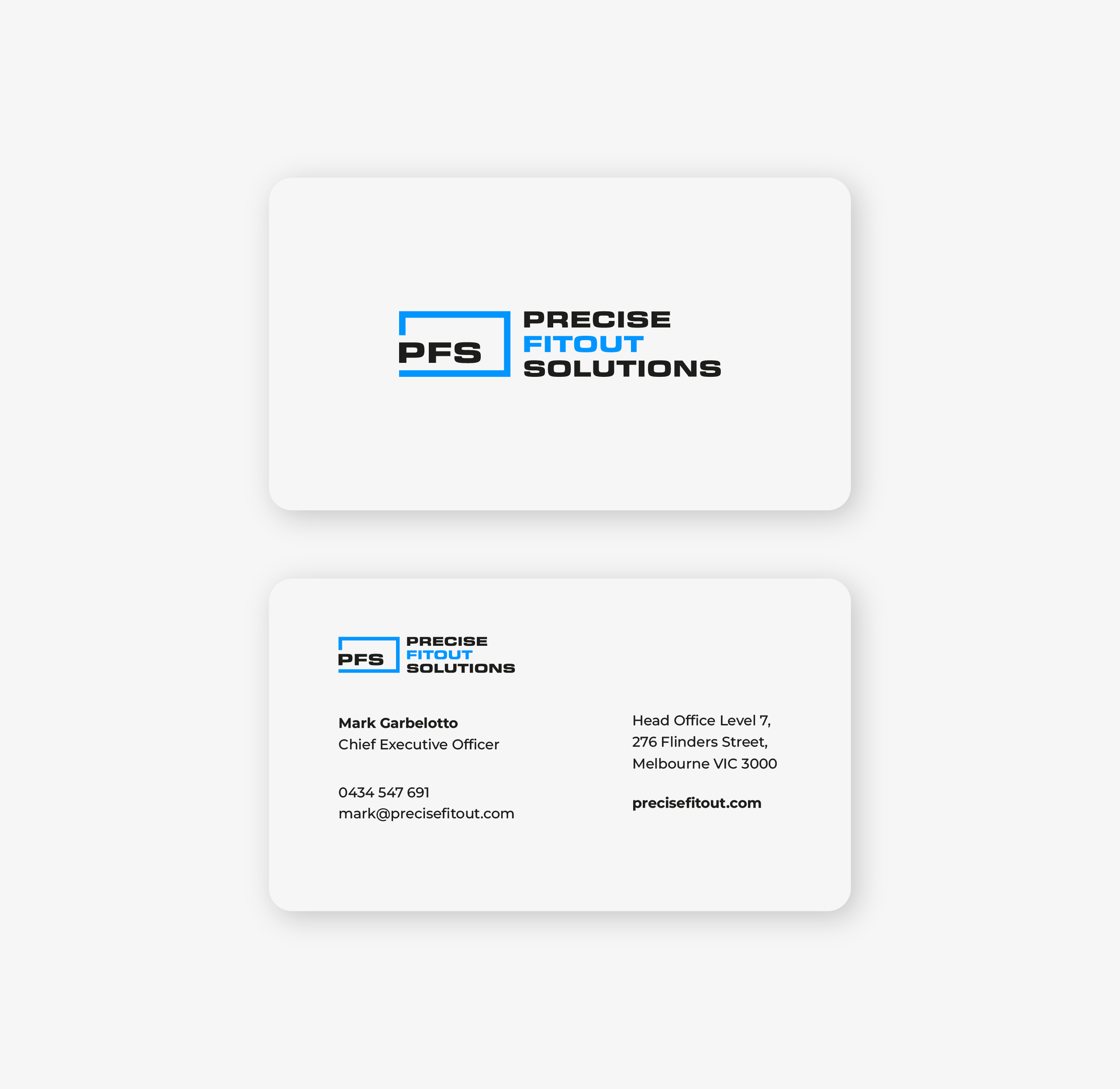 Logo Design by Graphic Mama for Precise Fitout Solutions Pty Ltd | Design #31733850