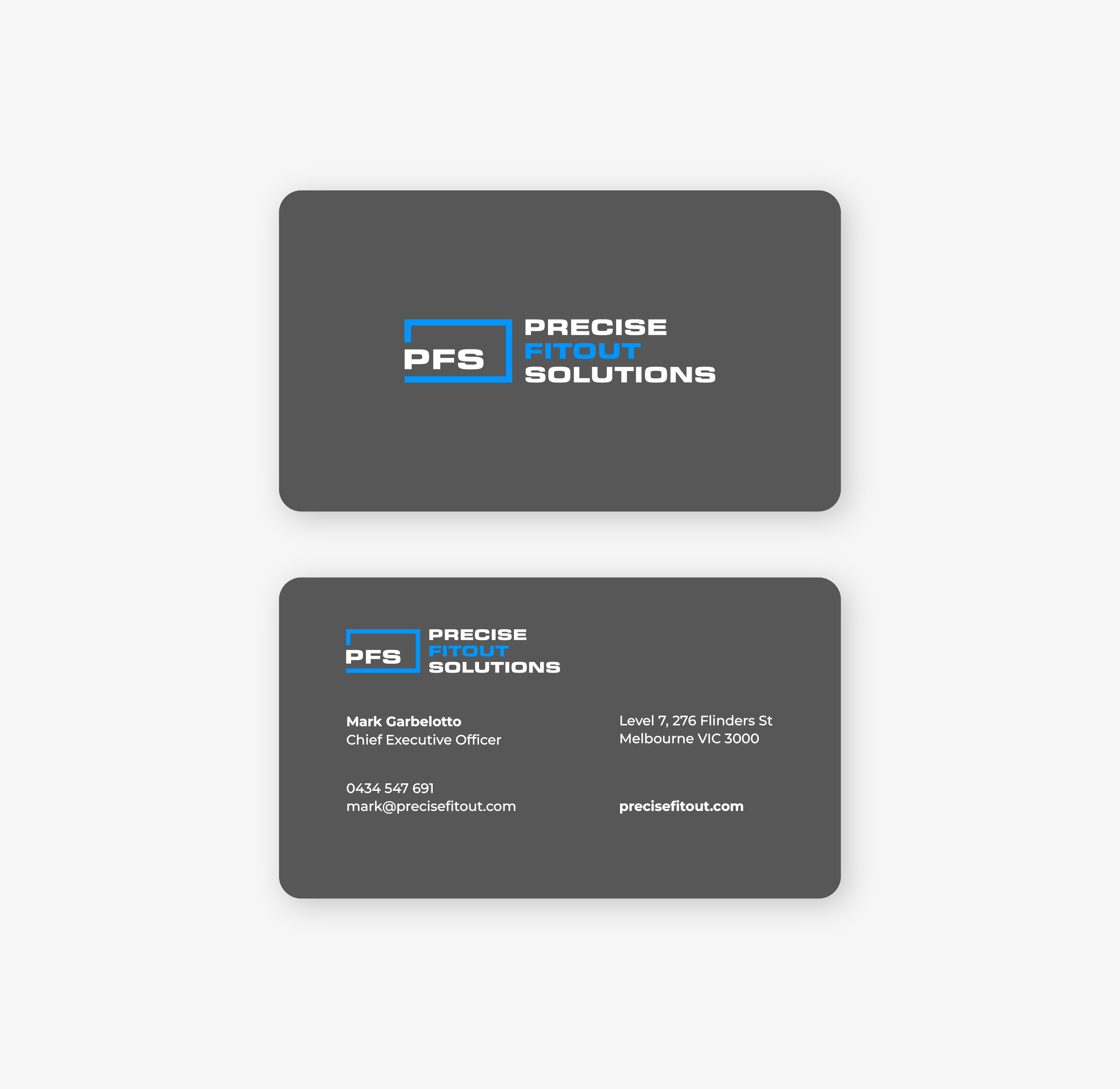 Logo Design by Graphic Mama for Precise Fitout Solutions Pty Ltd | Design #31733954