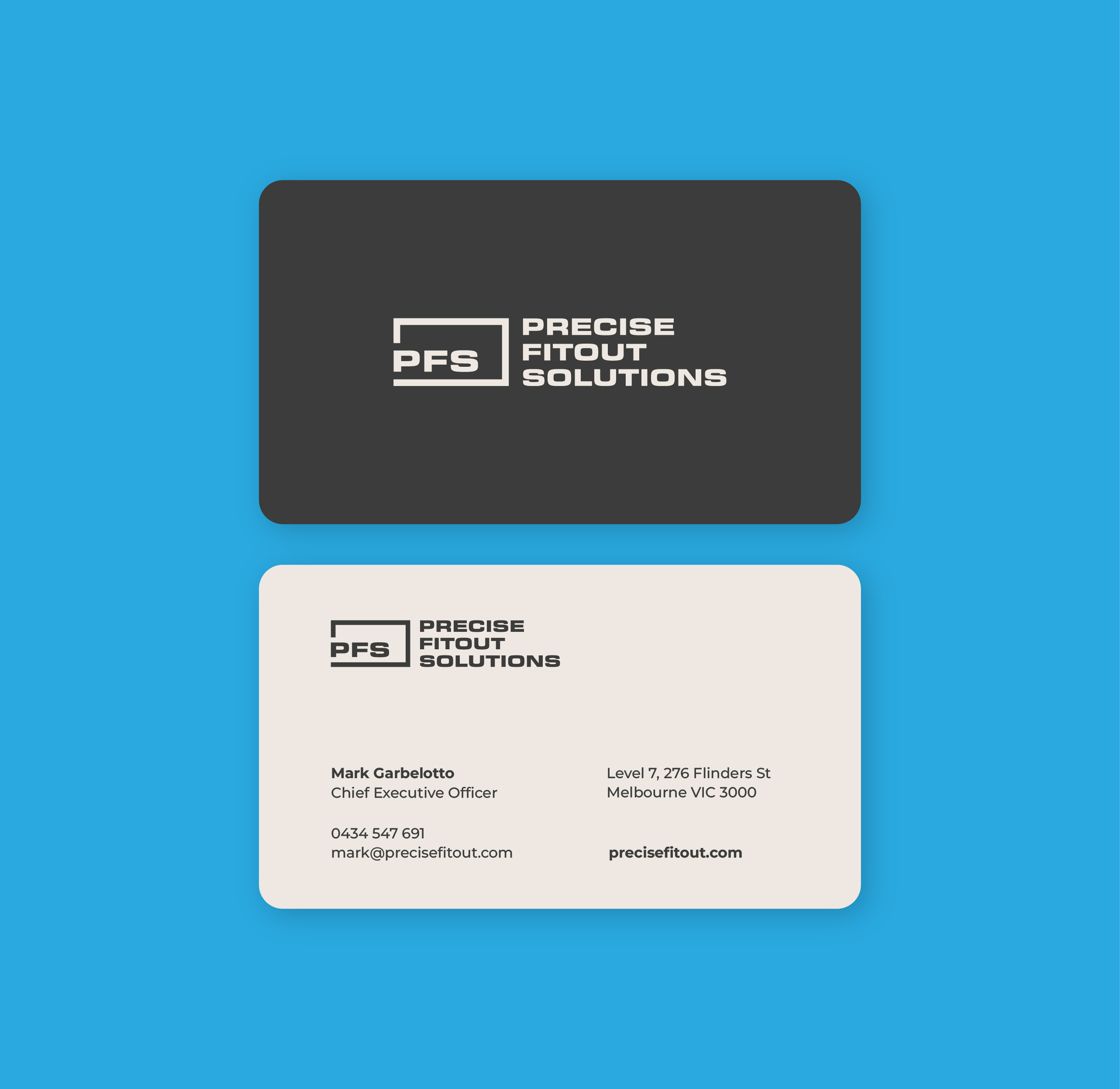 Logo Design by Graphic Mama for Precise Fitout Solutions Pty Ltd | Design #31734056