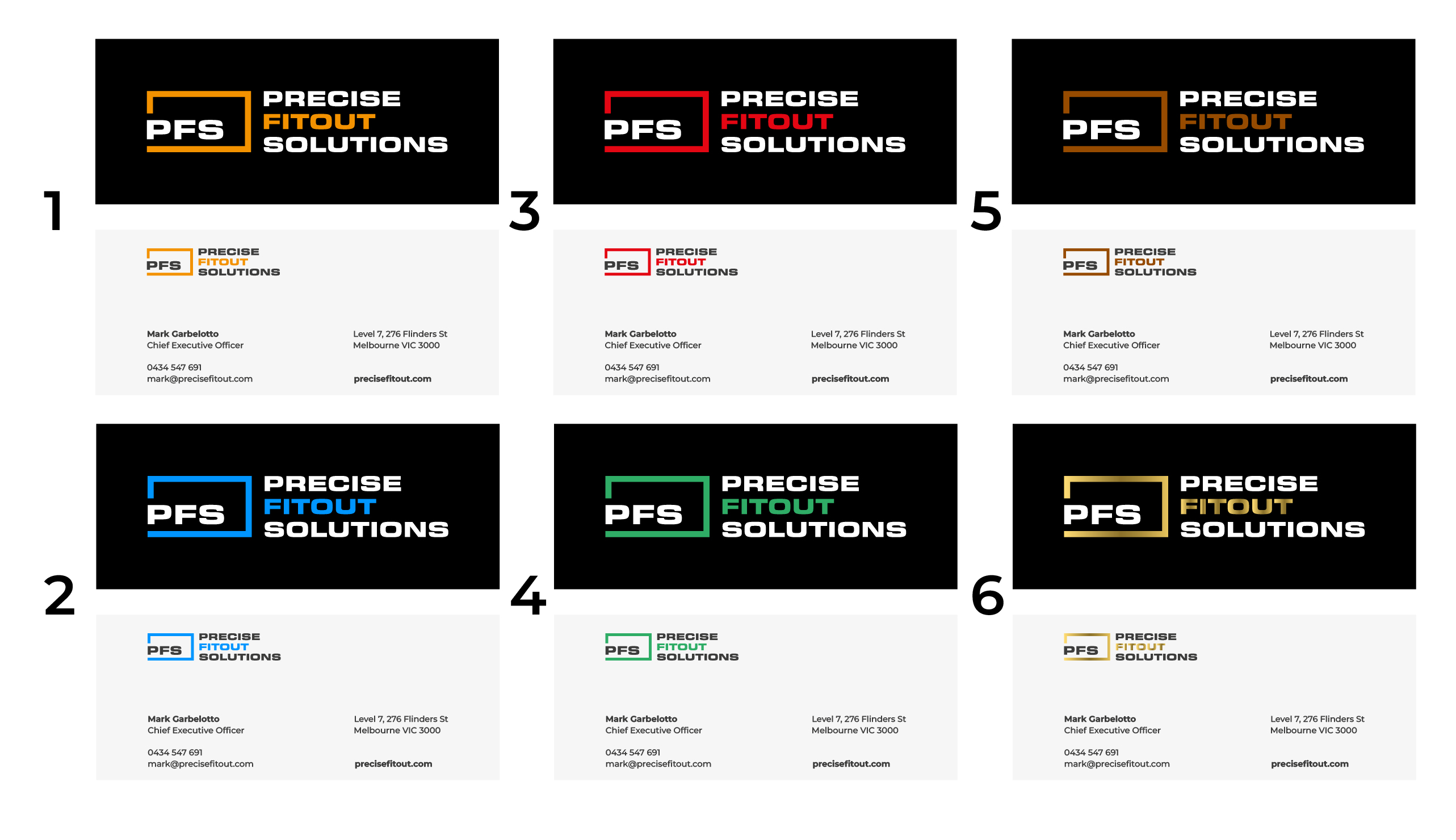 Logo Design by Graphic Mama for Precise Fitout Solutions Pty Ltd | Design #31748963