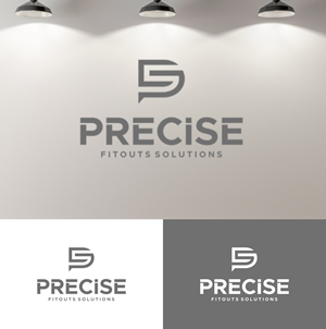 Logo Design by healer1617 for Precise Fitout Solutions Pty Ltd | Design #31725569