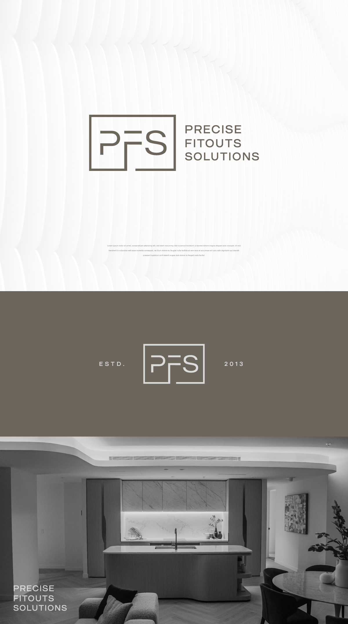 Design de Logo par apik. pour Precise Fitout Solutions Pty Ltd | Design #31719001