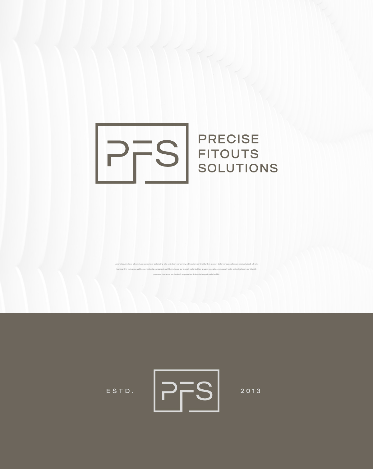 Logo Design by apik. for Precise Fitout Solutions Pty Ltd | Design #31719002